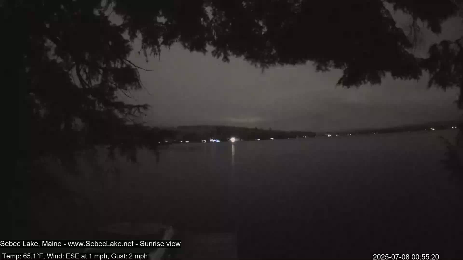Sebec Lake Live Cam  - Dover&Foxcroft , Maine , USA