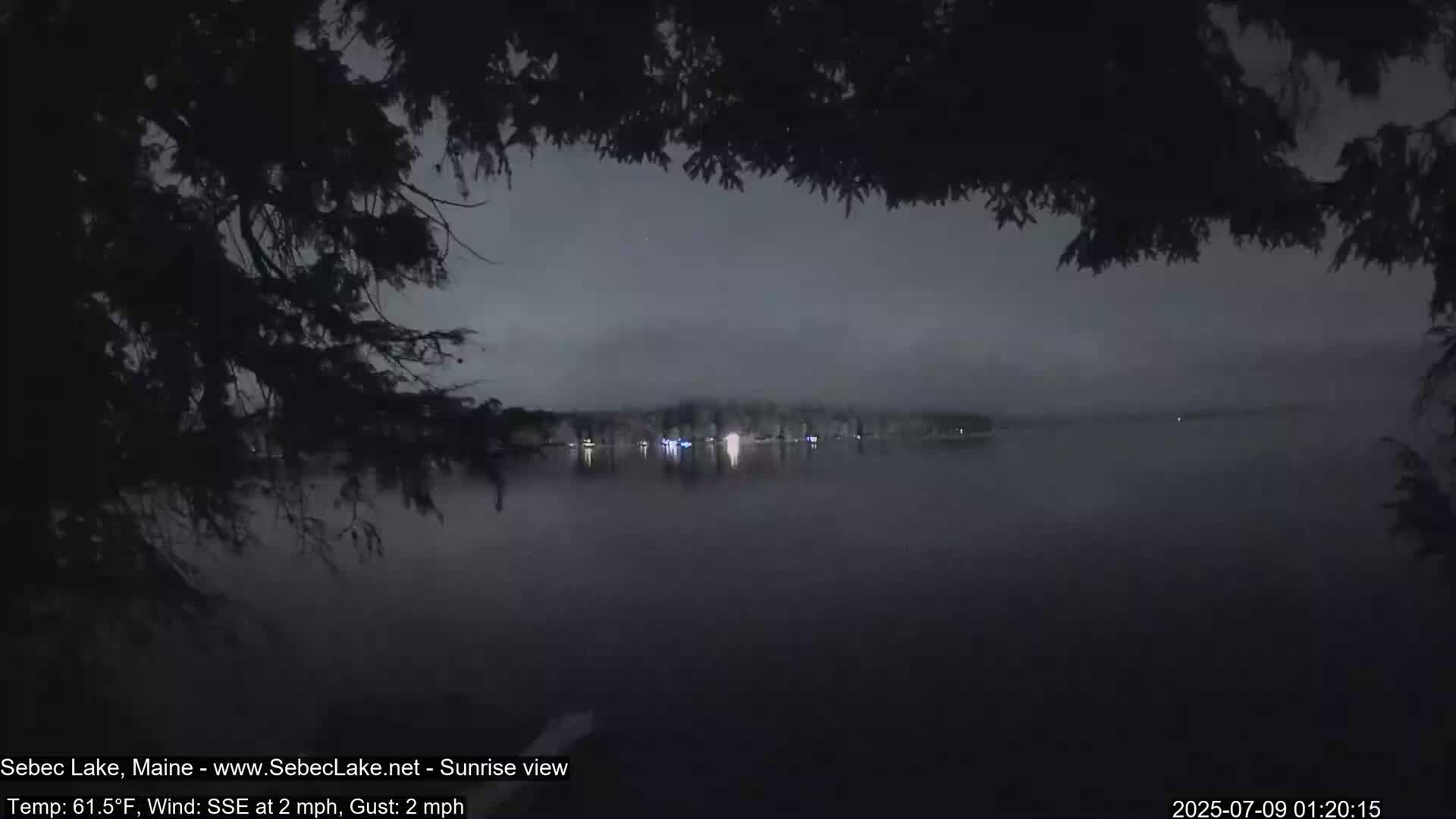 Sebec Lake Live Cam  - Dover&Foxcroft , Maine , USA