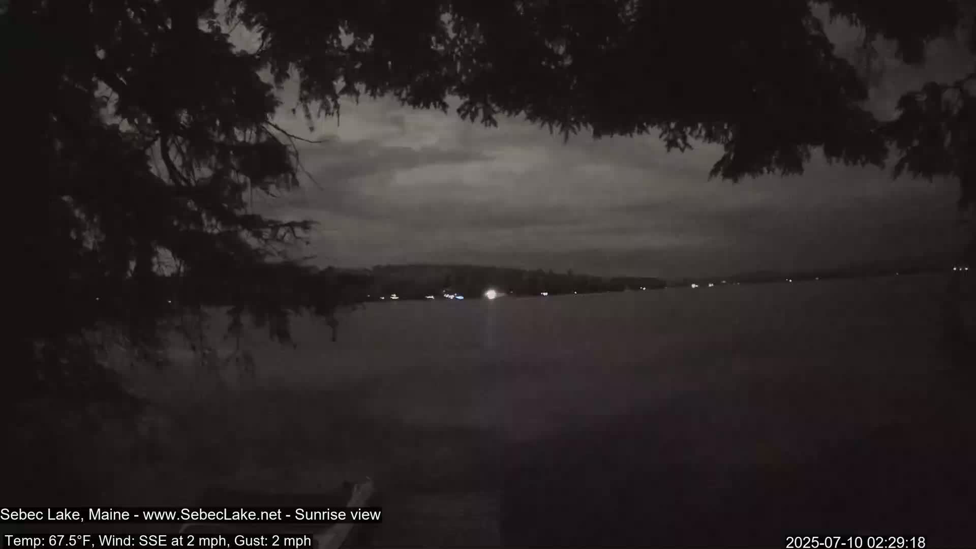 Sebec Lake Live Cam  - Dover&Foxcroft , Maine , USA