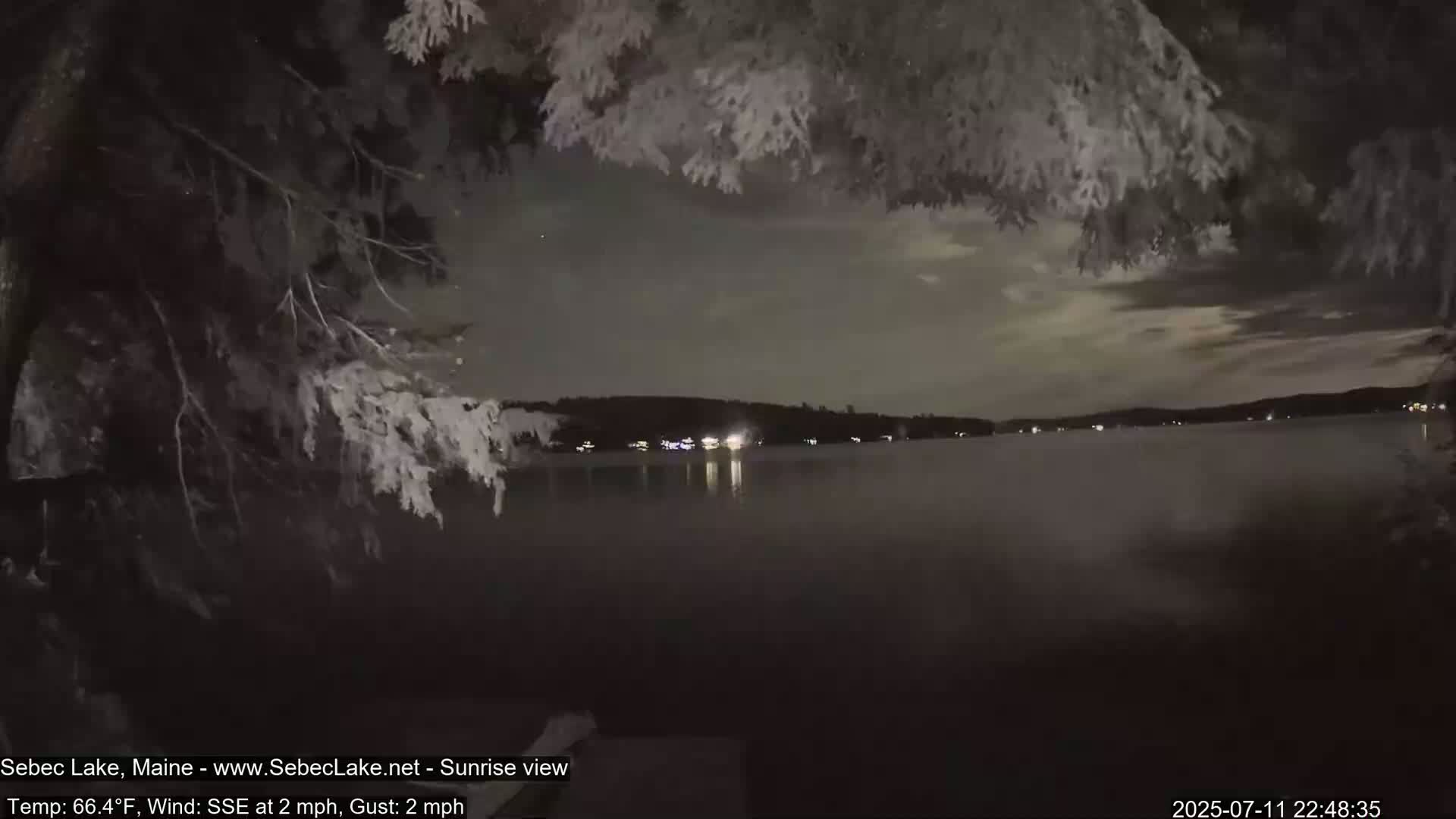 Sebec Lake Live Cam  - Dover&Foxcroft , Maine , USA