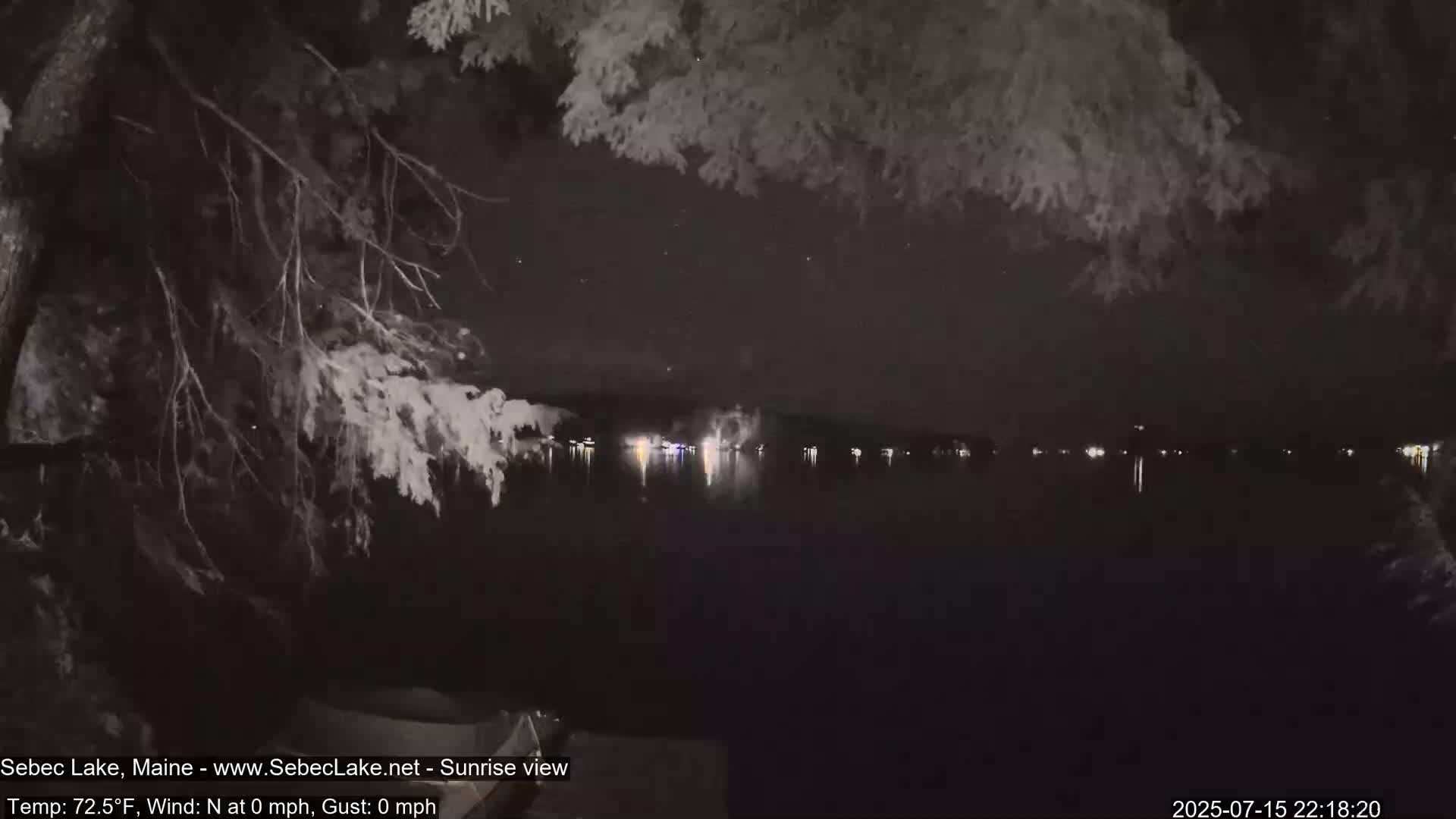 Sebec Lake Live Cam  - Dover&Foxcroft , Maine , USA