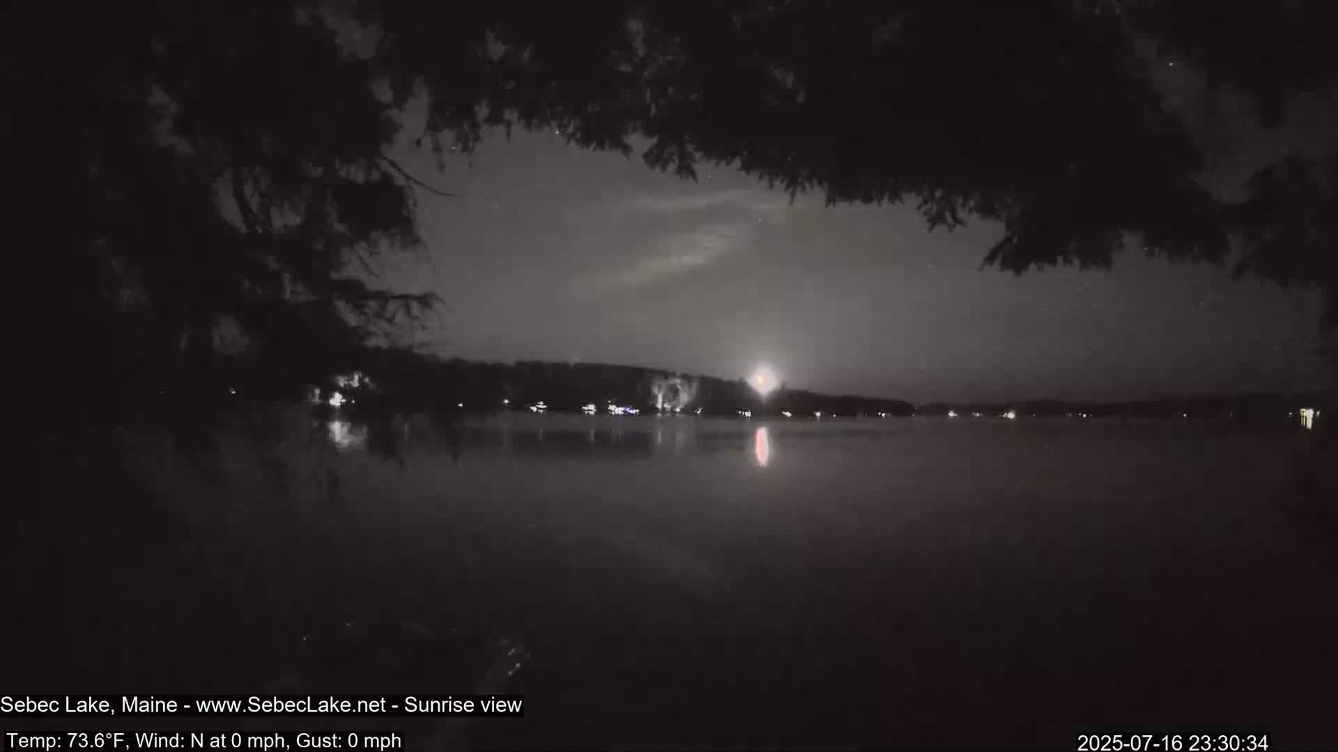 Sebec Lake Live Cam  - Dover&Foxcroft , Maine , USA