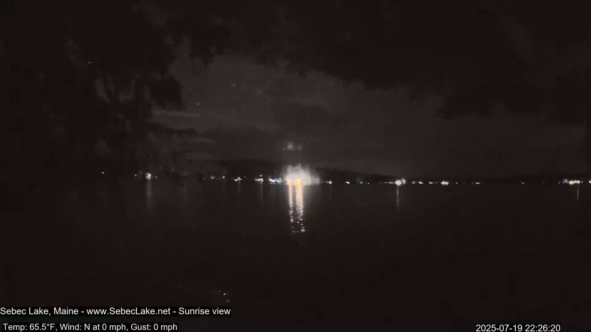 Sebec Lake Live Cam  - Dover&Foxcroft , Maine , USA