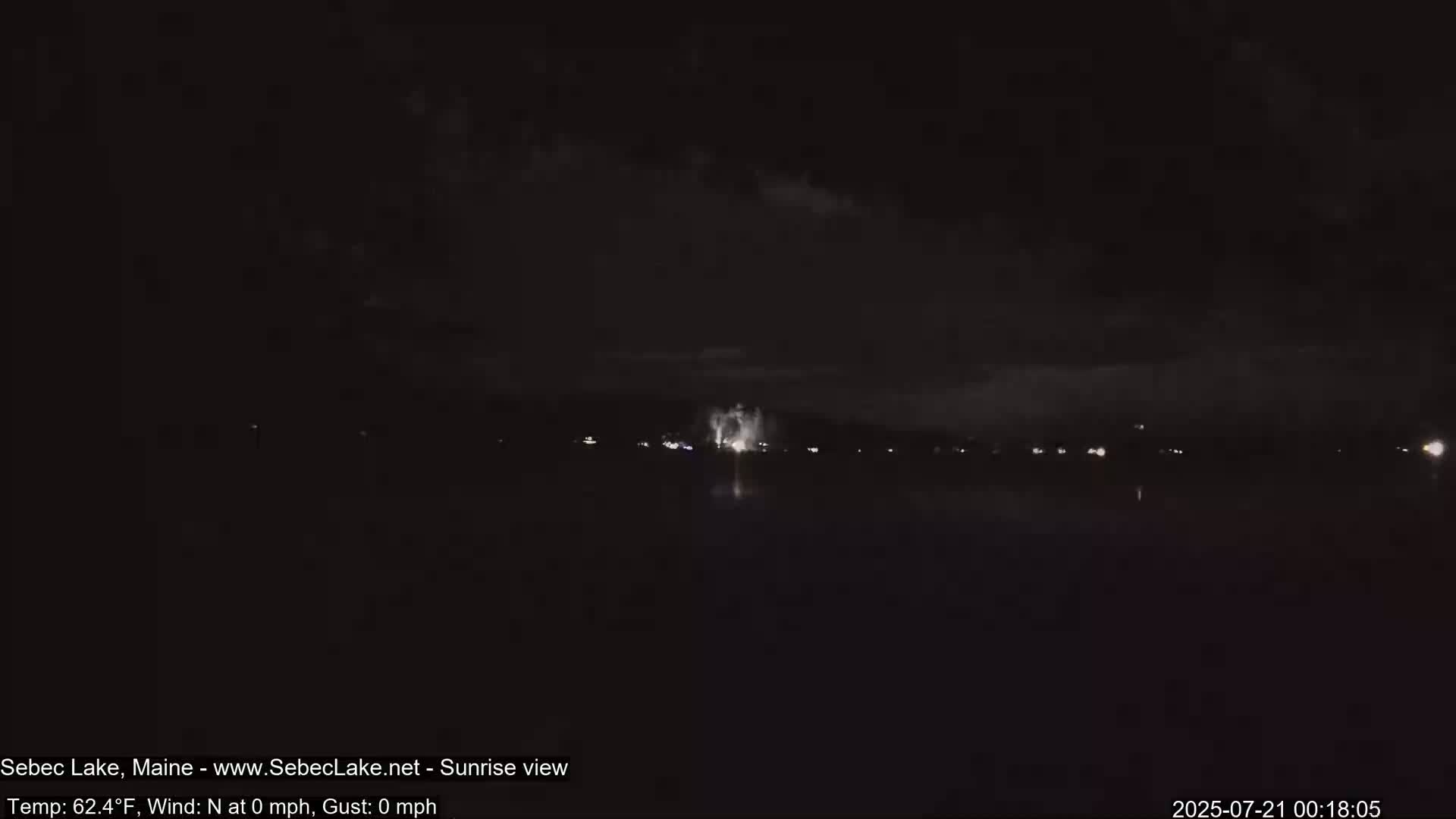 Sebec Lake Live Cam  - Dover&Foxcroft , Maine , USA