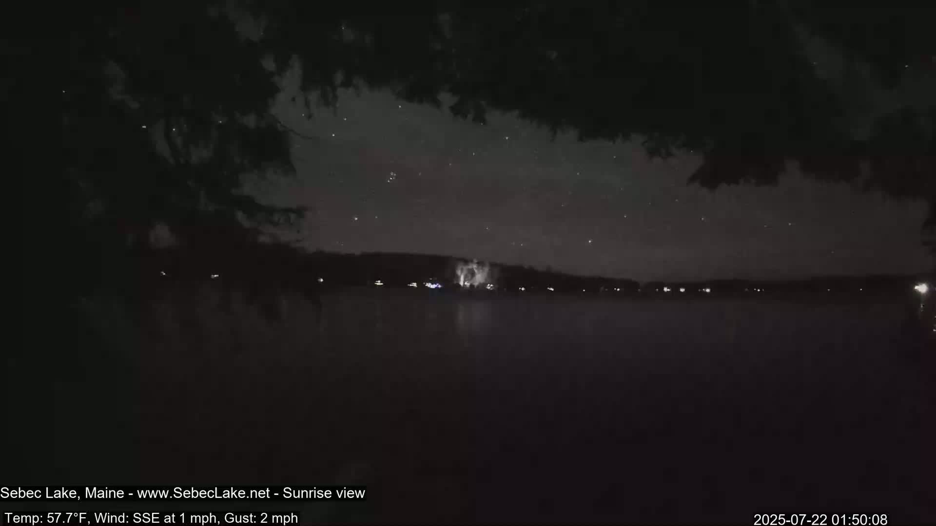 Sebec Lake Live Cam  - Dover&Foxcroft , Maine , USA