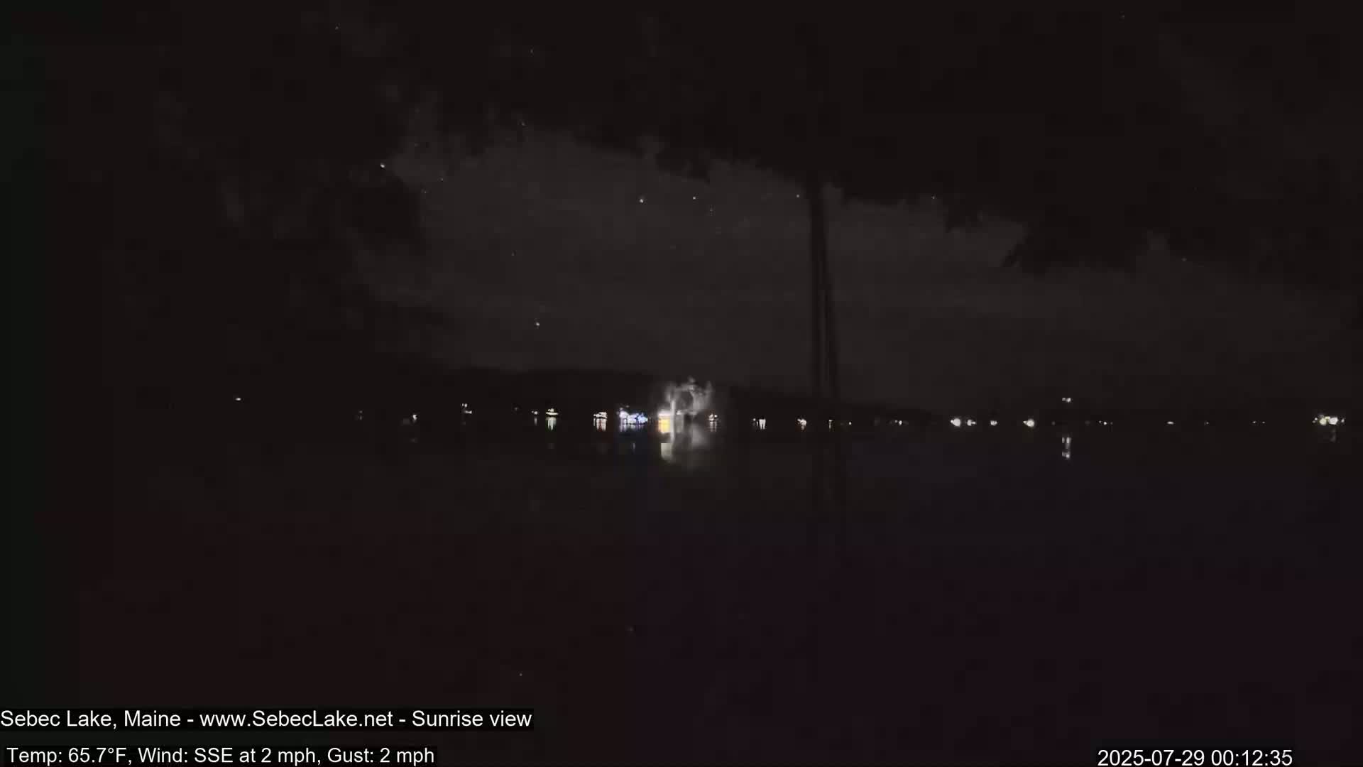 Sebec Lake Live Cam  - Dover&Foxcroft , Maine , USA