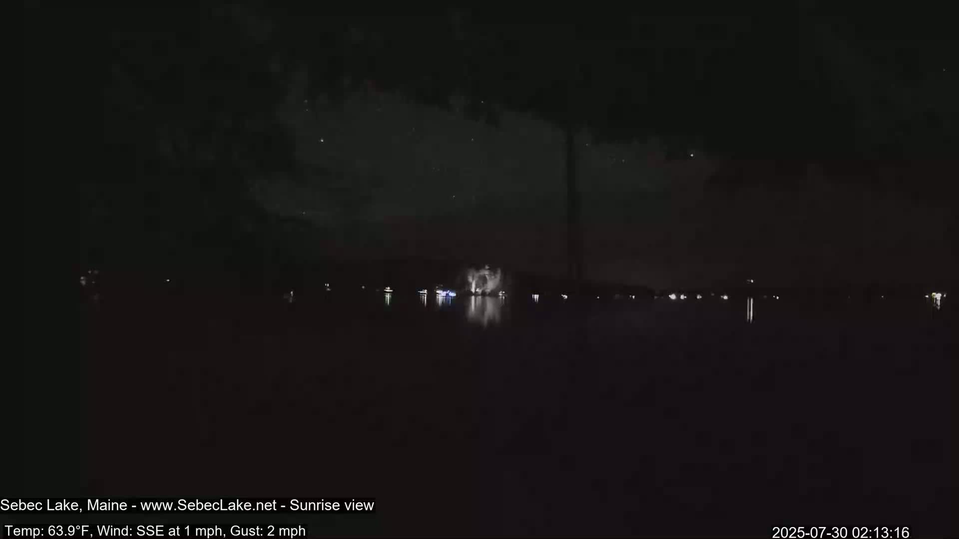 Sebec Lake Live Cam  - Dover&Foxcroft , Maine , USA
