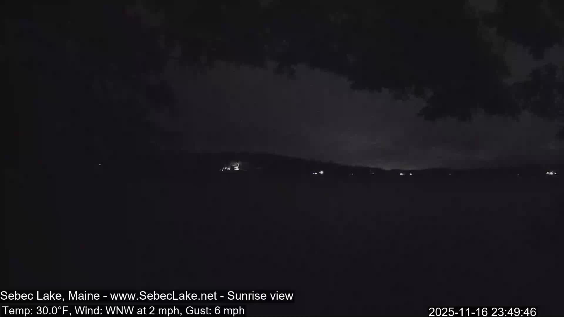Sebec Lake Live Cam  - Dover&Foxcroft , Maine , USA