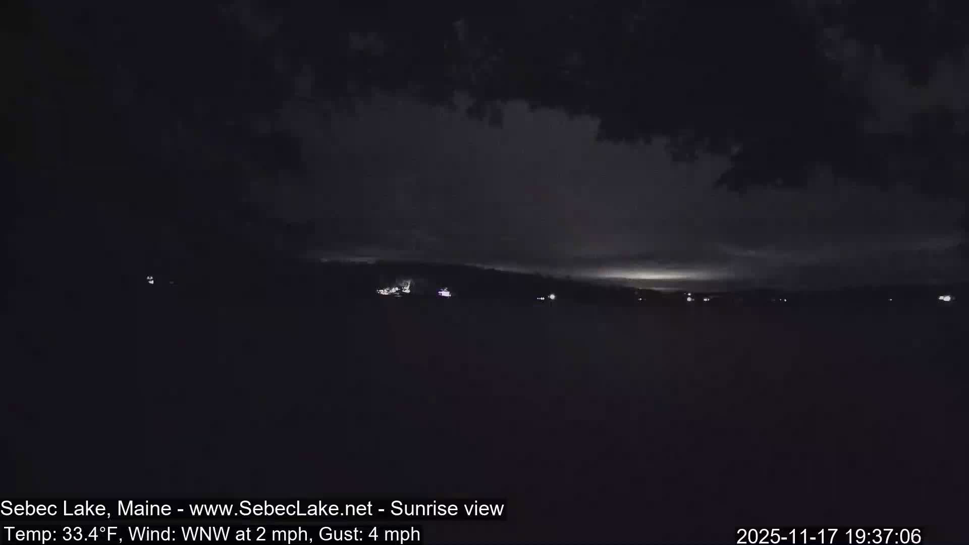 Sebec Lake Live Cam  - Dover&Foxcroft , Maine , USA