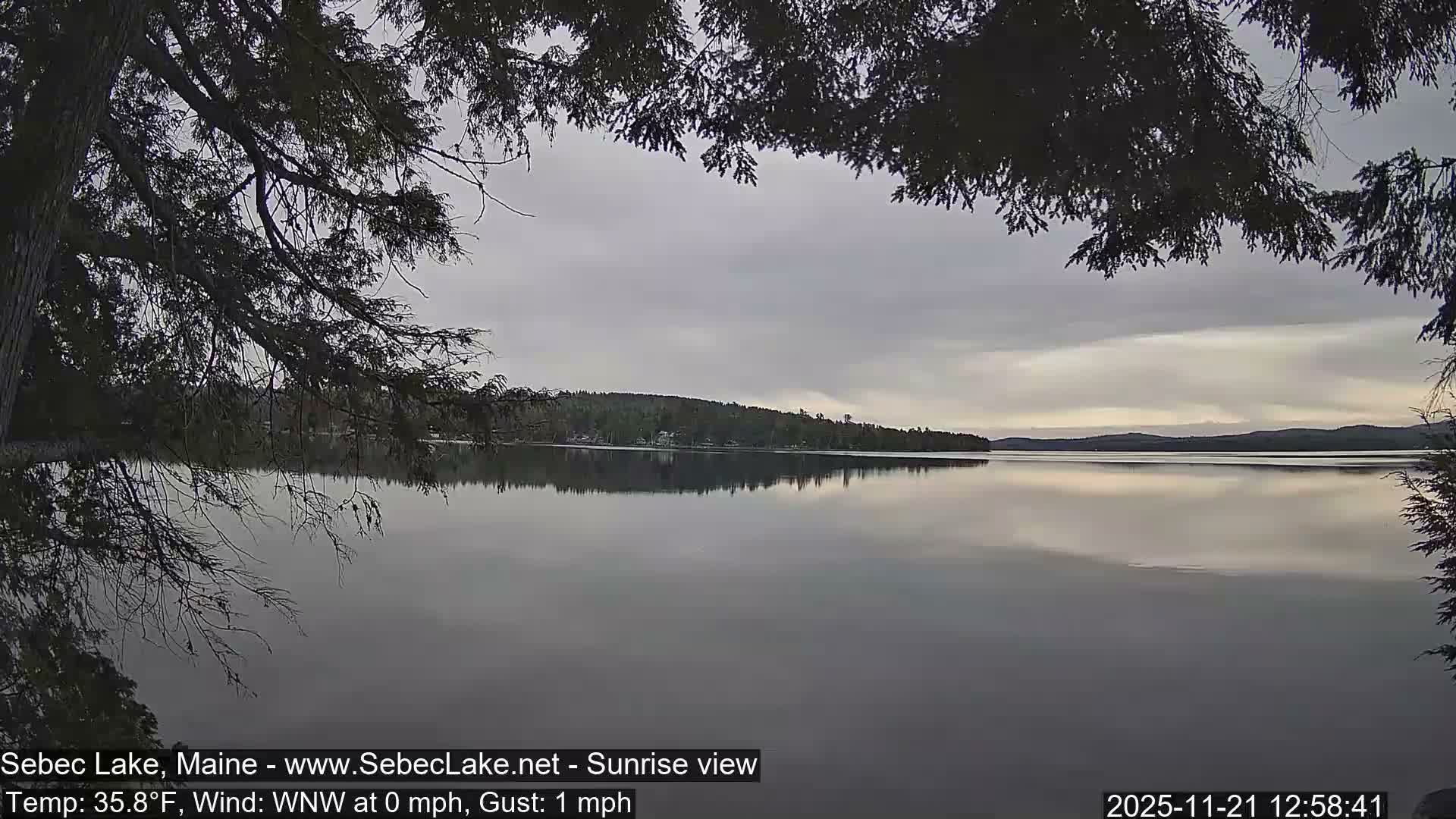 Sebec Lake Live Cam  - Dover&Foxcroft , Maine , USA