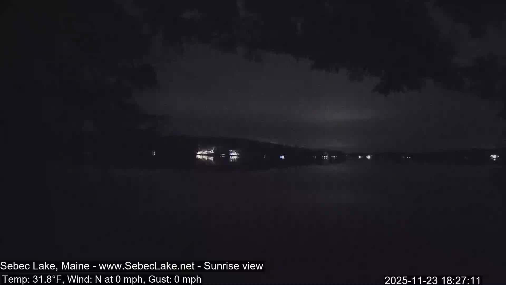 Sebec Lake Live Cam  - Dover&Foxcroft , Maine , USA