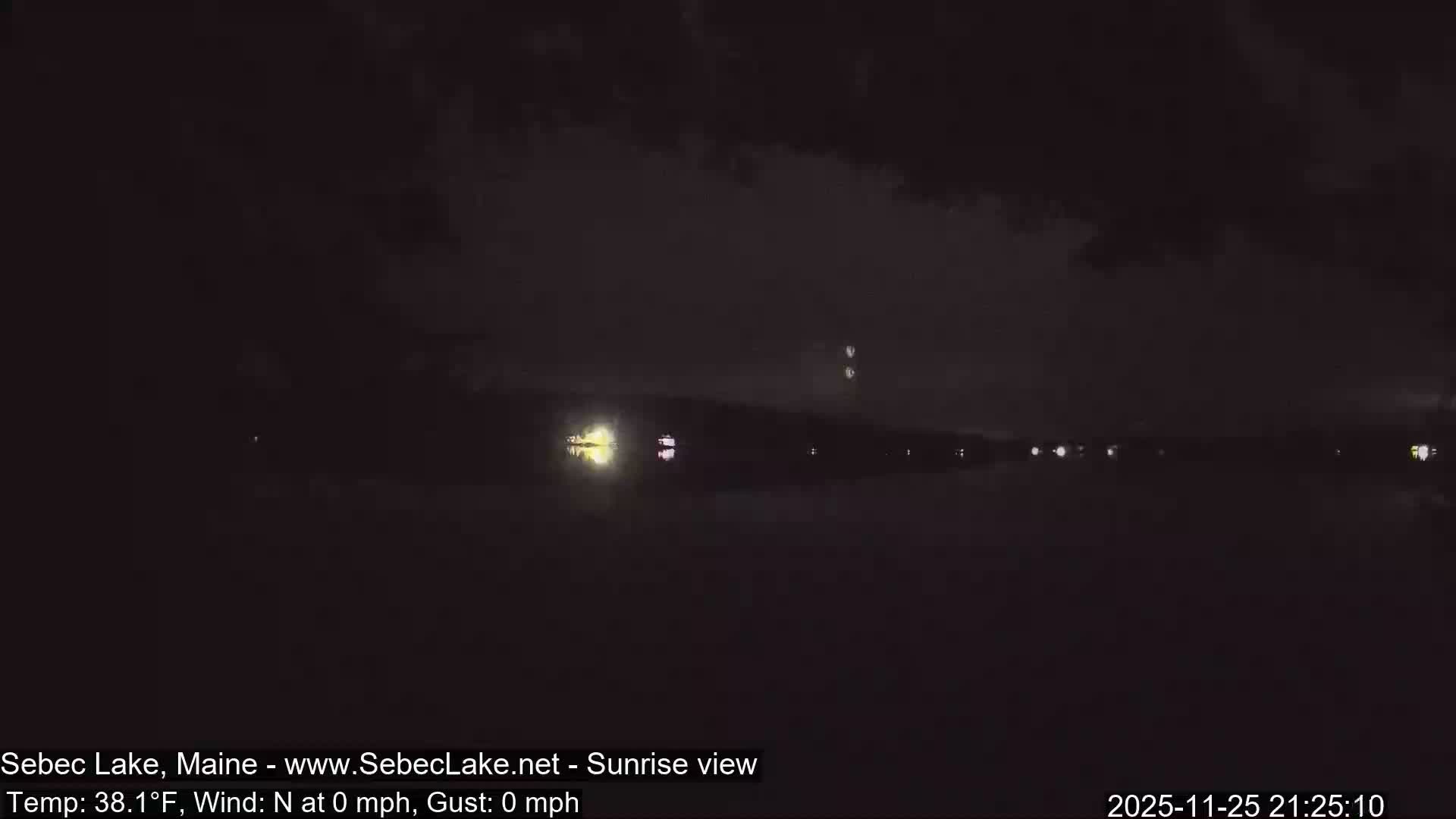 Sebec Lake Live Cam  - Dover&Foxcroft , Maine , USA