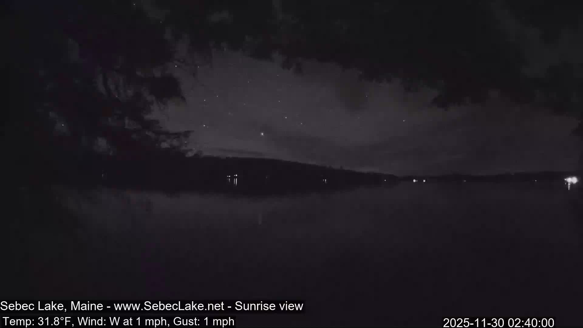 Sebec Lake Live Cam  - Dover&Foxcroft , Maine , USA