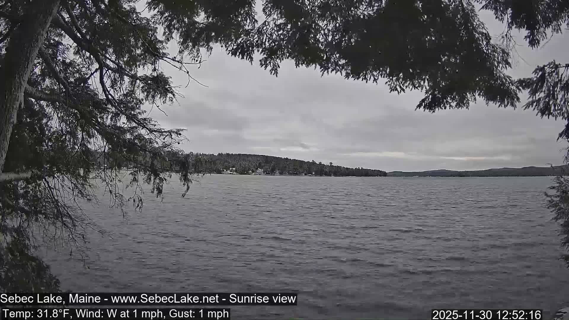 Sebec Lake Live Cam  - Dover&Foxcroft , Maine , USA
