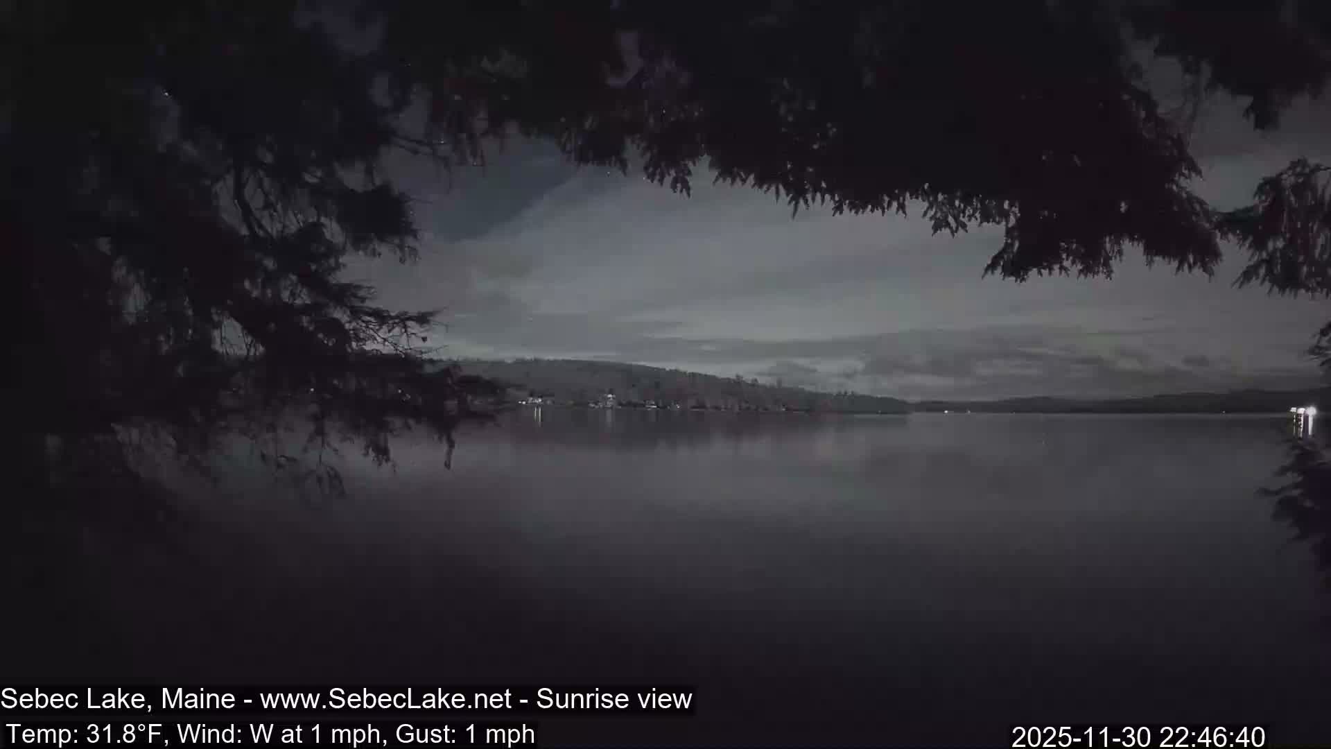 Sebec Lake Live Cam  - Dover&Foxcroft , Maine , USA