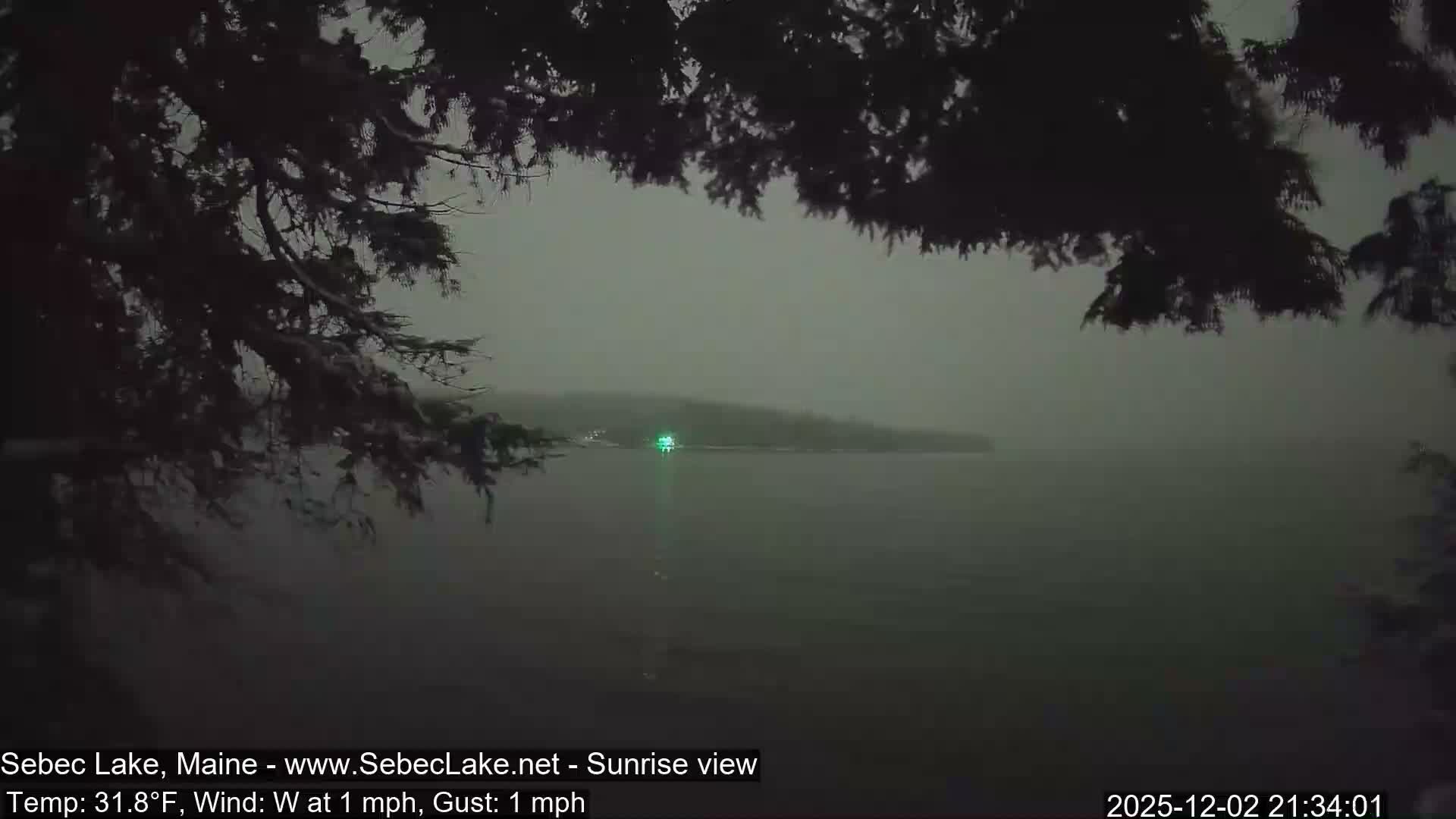Sebec Lake Live Cam  - Dover&Foxcroft , Maine , USA