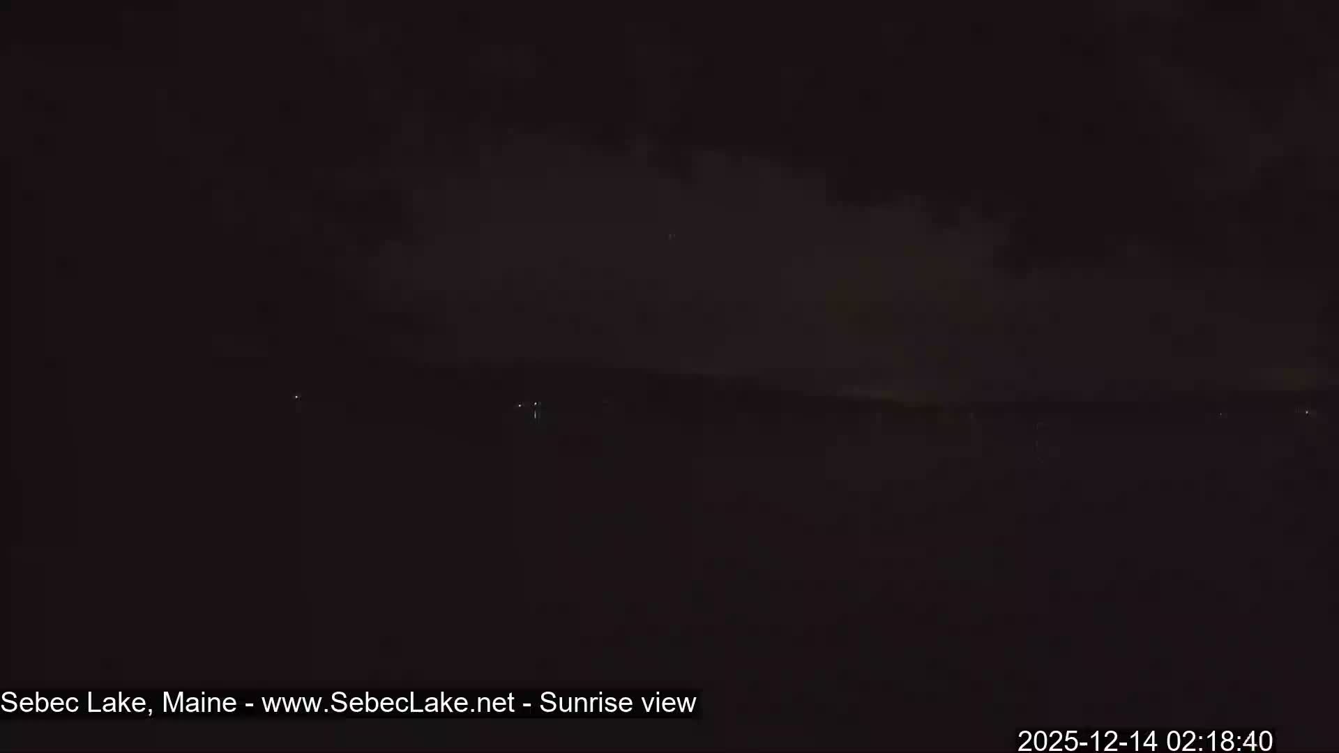 Sebec Lake Live Cam  - Dover&Foxcroft , Maine , USA