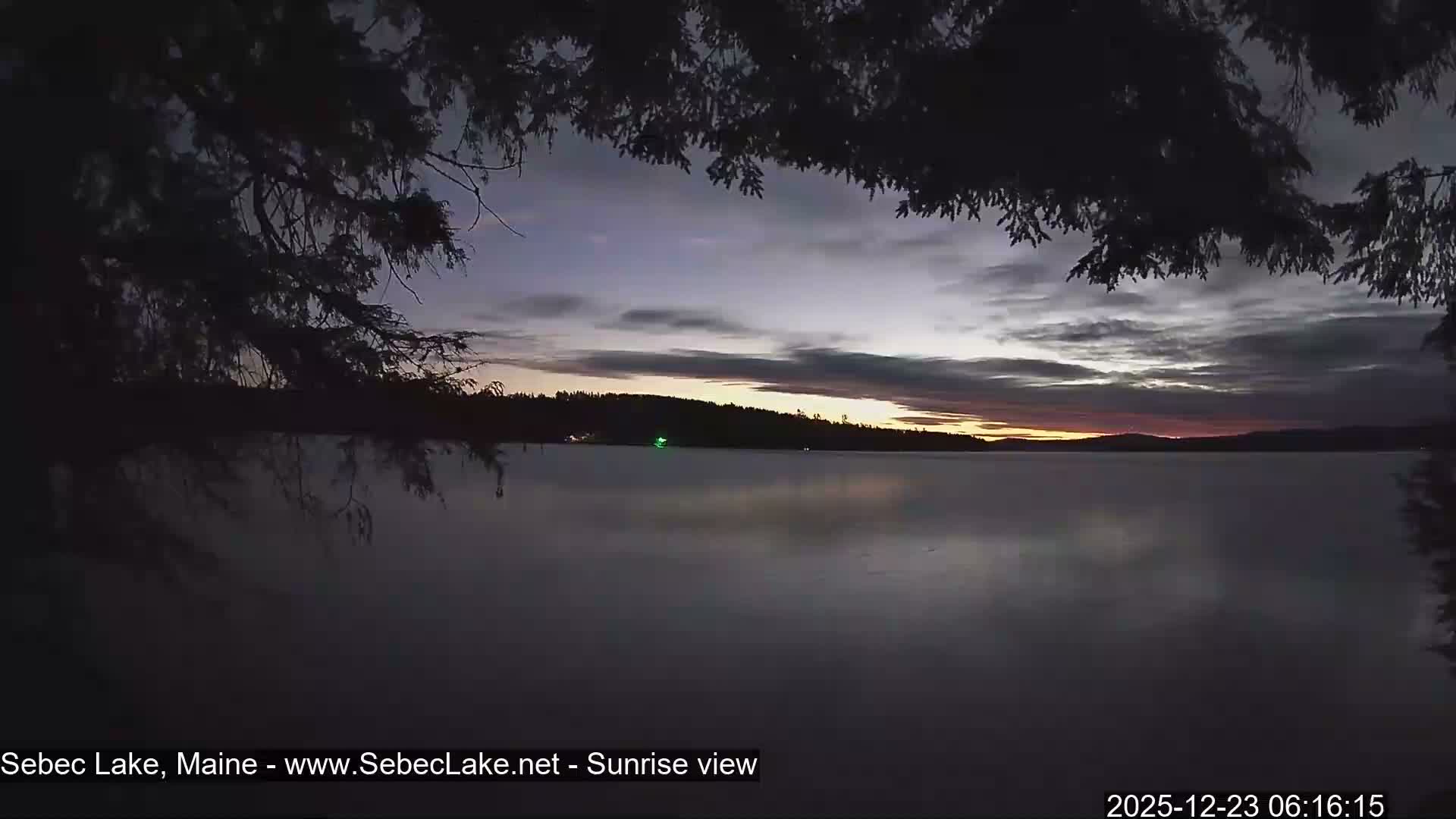Sebec Lake Live Cam  - Dover&Foxcroft , Maine , USA