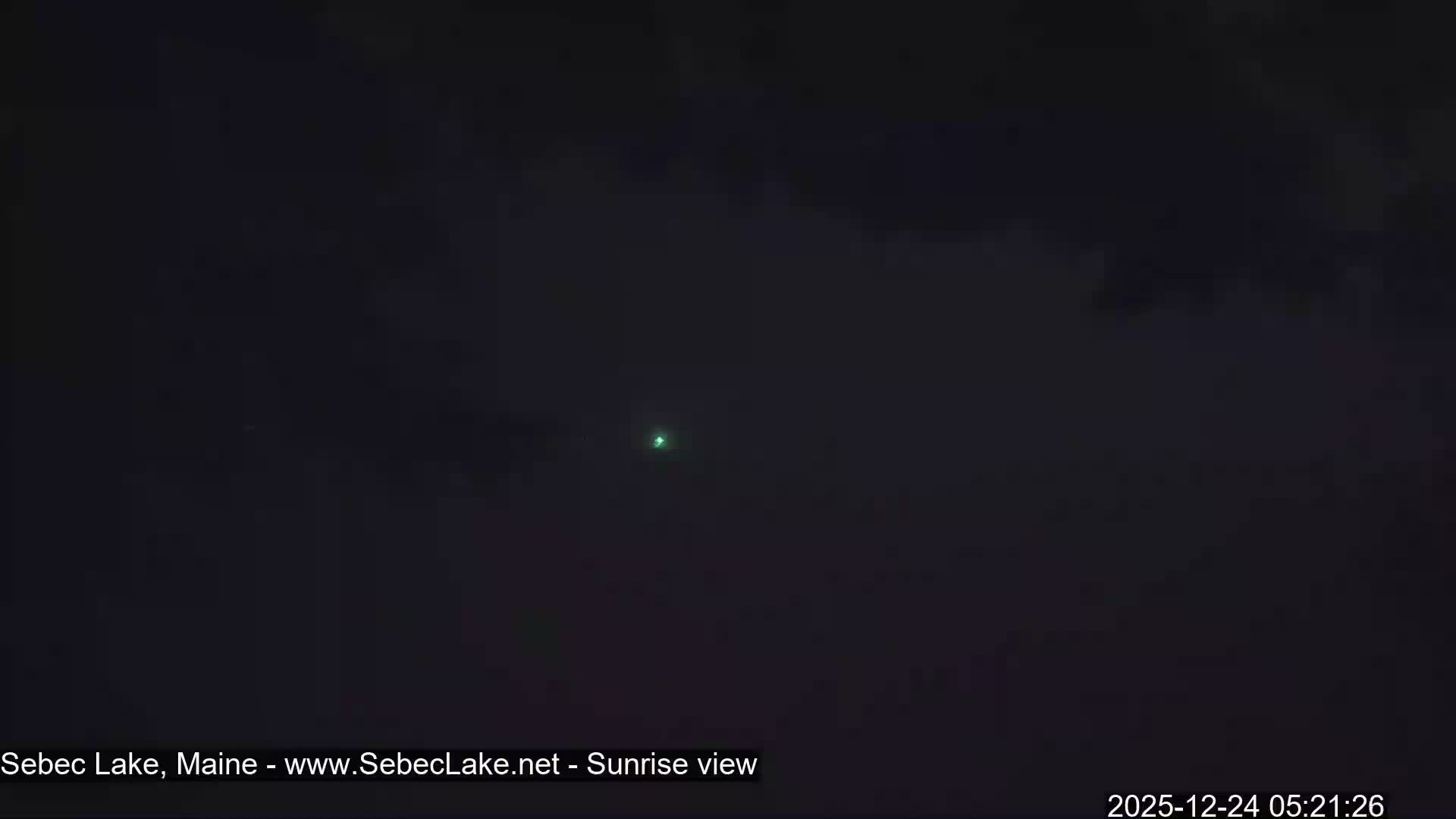 Sebec Lake Live Cam  - Dover&Foxcroft , Maine , USA