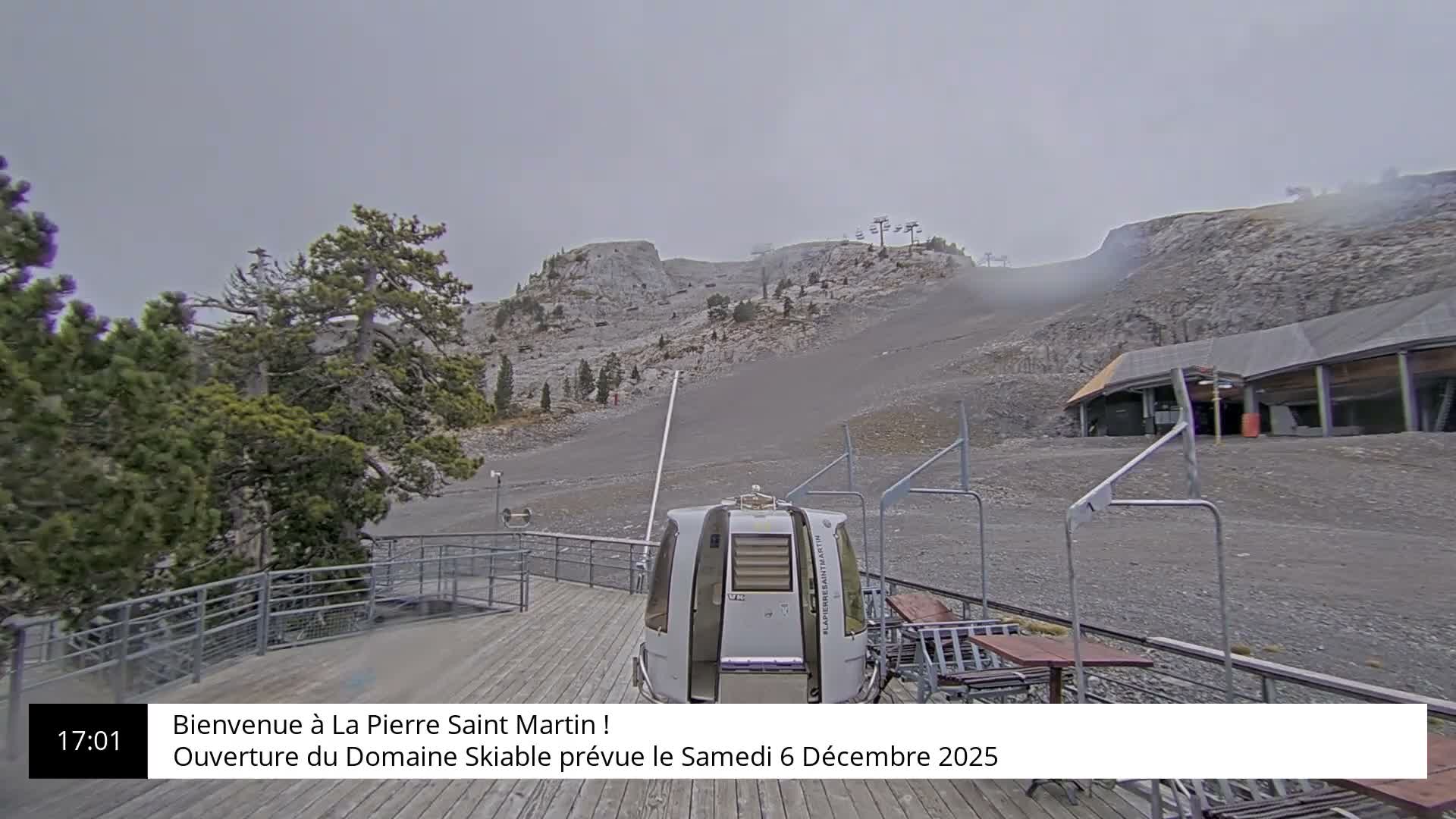 La Pierre-Saint-Martin Ski Area Palombiere Live Cam - Arette, Pyrenees-Atlantiques, Nouvelle-Aquitaine, France
