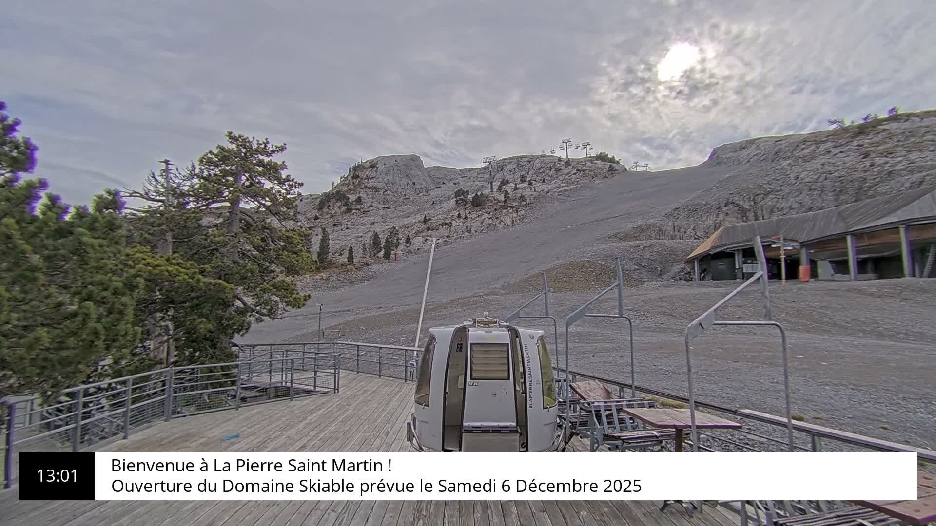 La Pierre-Saint-Martin Ski Area Palombiere Live Cam - Arette, Pyrenees-Atlantiques, Nouvelle-Aquitaine, France