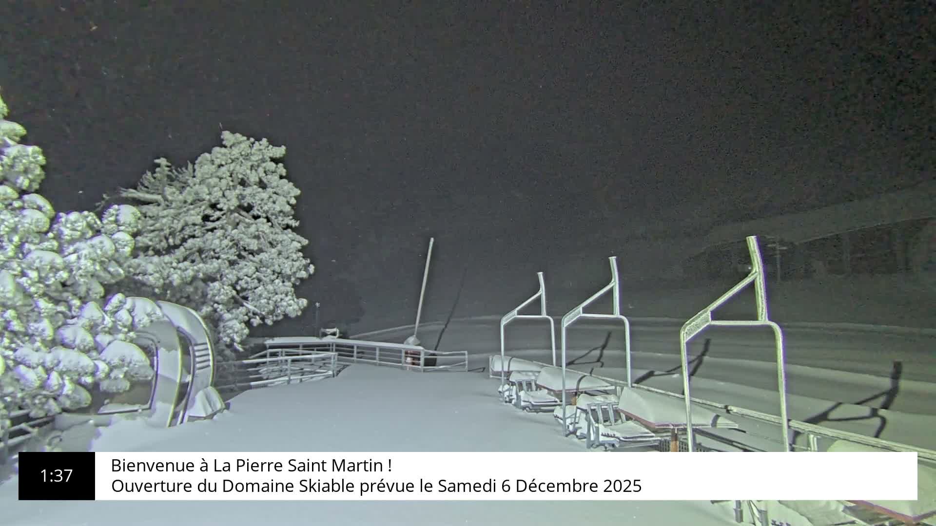 La Pierre-Saint-Martin Ski Area Palombiere Live Cam - Arette, Pyrenees-Atlantiques, Nouvelle-Aquitaine, France