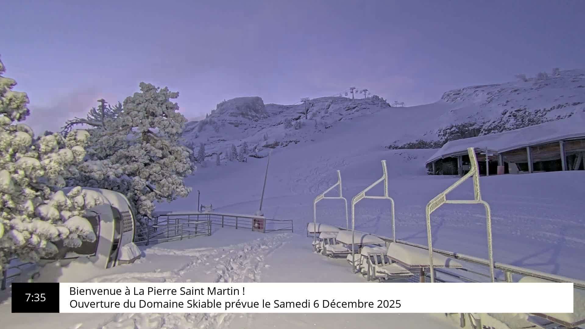 La Pierre-Saint-Martin Ski Area Palombiere Live Cam - Arette, Pyrenees-Atlantiques, Nouvelle-Aquitaine, France