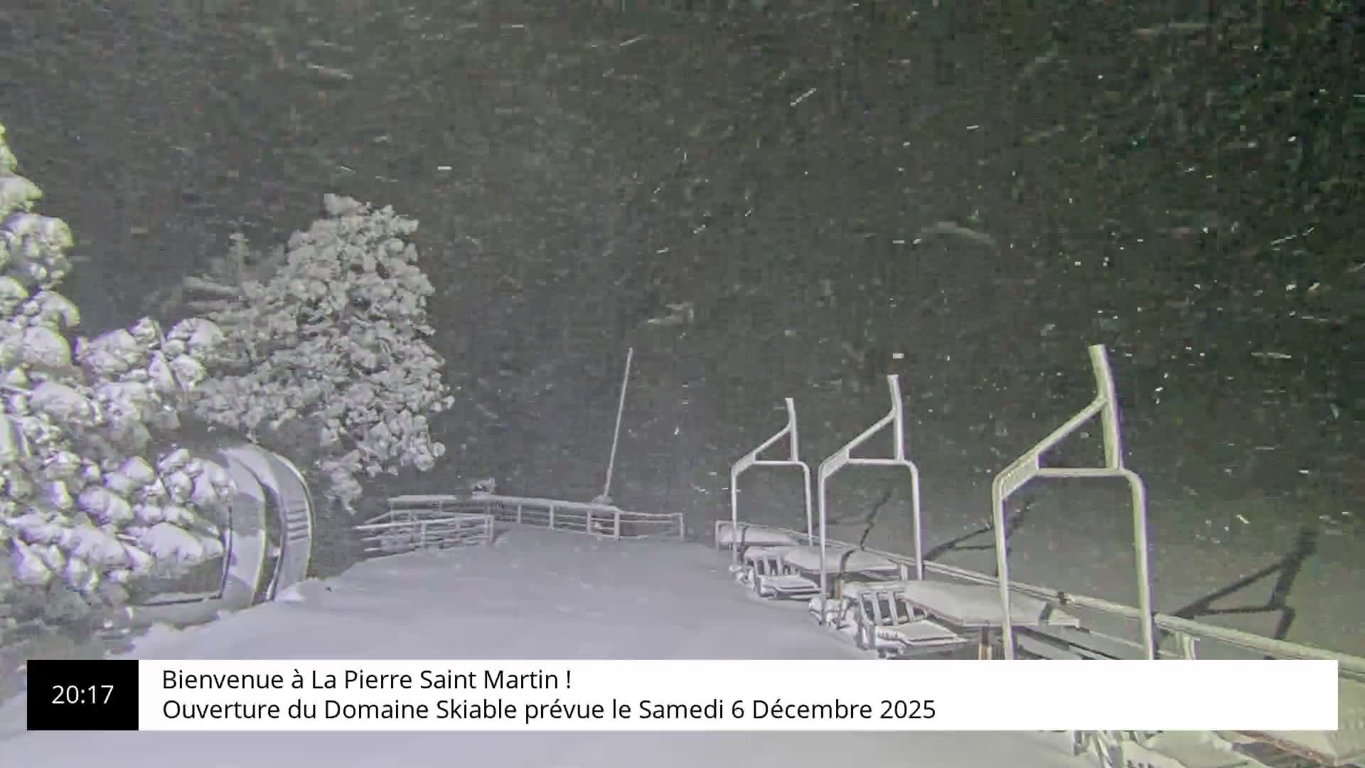 La Pierre-Saint-Martin Ski Area Palombiere Live Cam - Arette, Pyrenees-Atlantiques, Nouvelle-Aquitaine, France