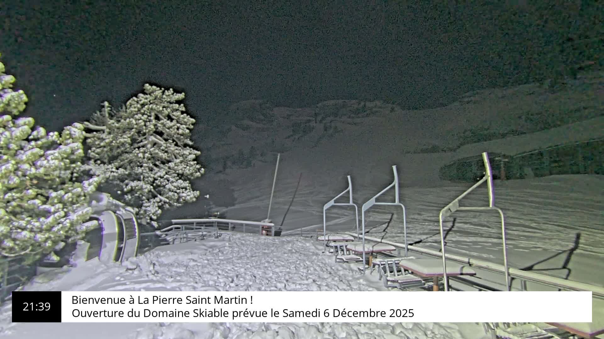 La Pierre-Saint-Martin Ski Area Palombiere Live Cam - Arette, Pyrenees-Atlantiques, Nouvelle-Aquitaine, France