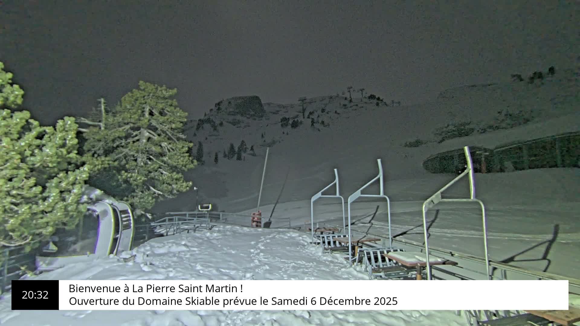 La Pierre-Saint-Martin Ski Area Palombiere Live Cam - Arette, Pyrenees-Atlantiques, Nouvelle-Aquitaine, France