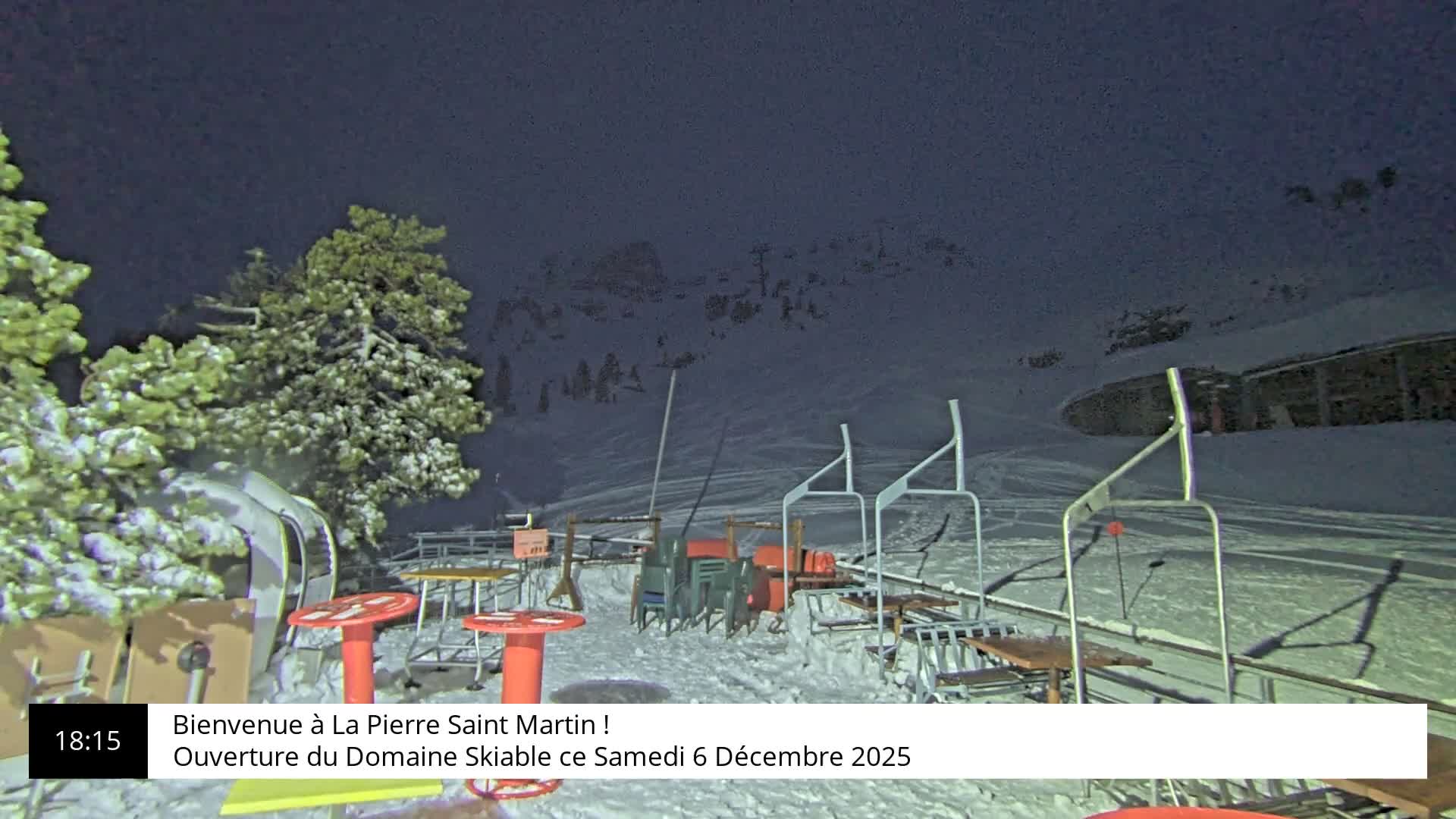 La Pierre-Saint-Martin Ski Area Palombiere Live Cam - Arette, Pyrenees-Atlantiques, Nouvelle-Aquitaine, France