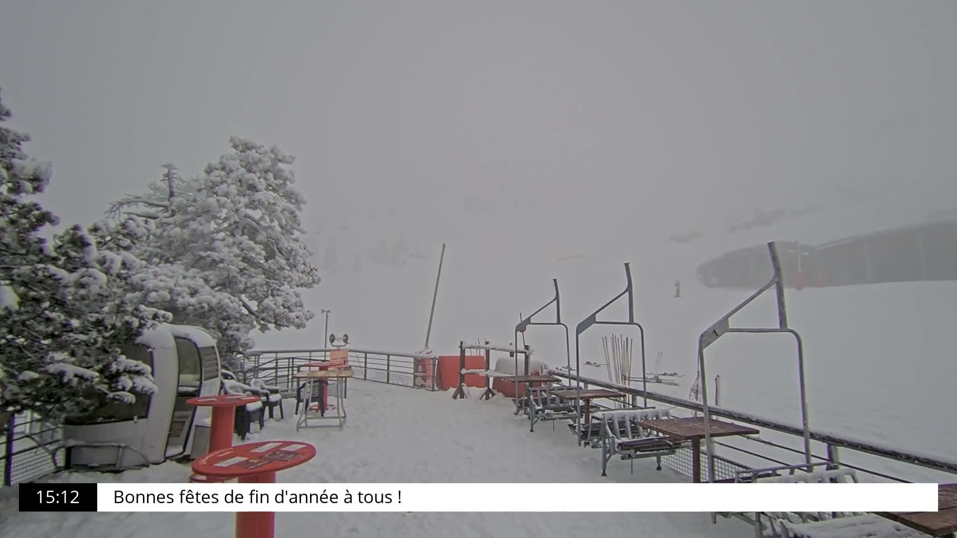 La Pierre-Saint-Martin Ski Area Palombiere Live Cam - Arette, Pyrenees-Atlantiques, Nouvelle-Aquitaine, France