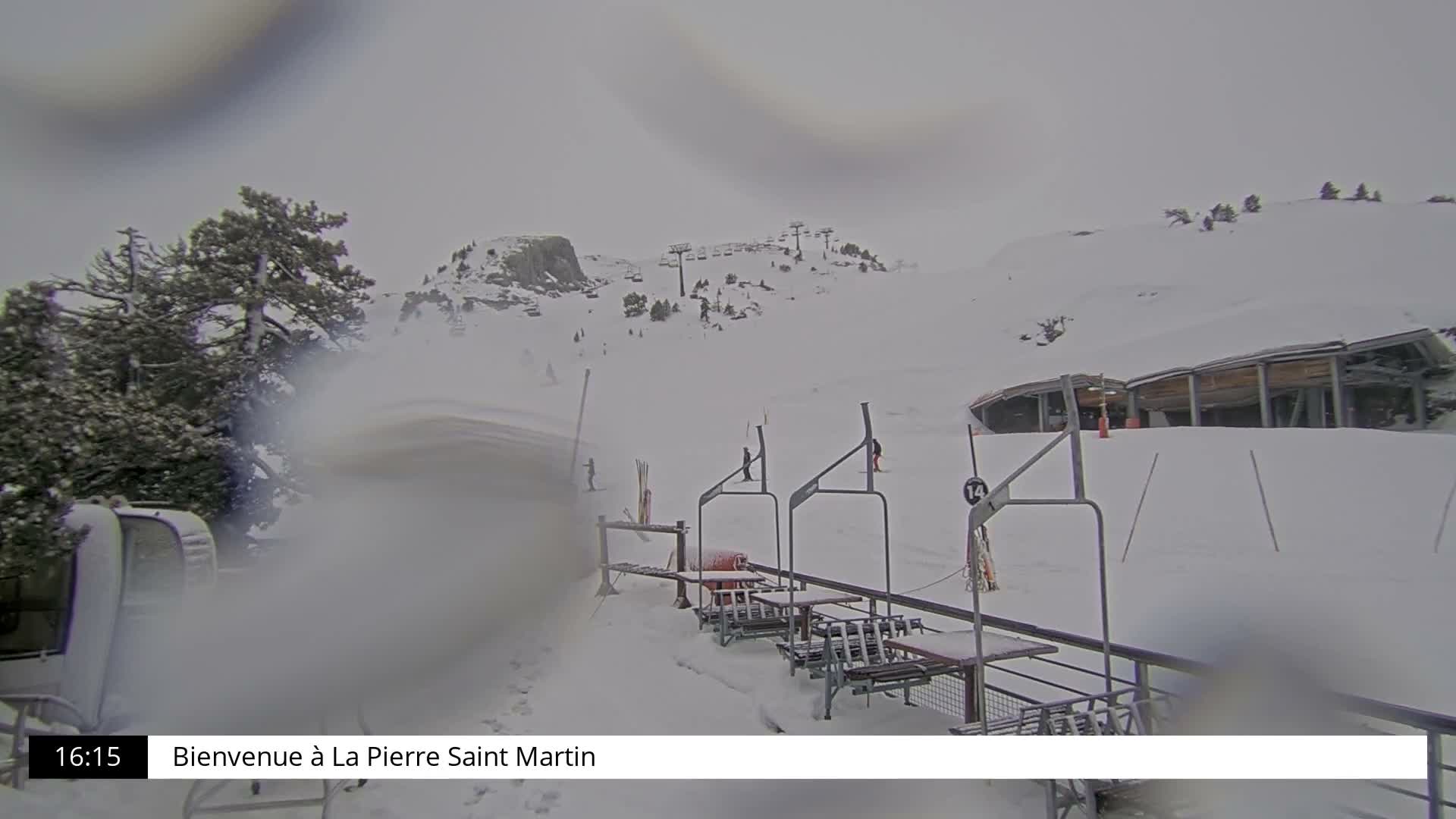 La Pierre-Saint-Martin Ski Area Palombiere Live Cam - Arette, Pyrenees-Atlantiques, Nouvelle-Aquitaine, France