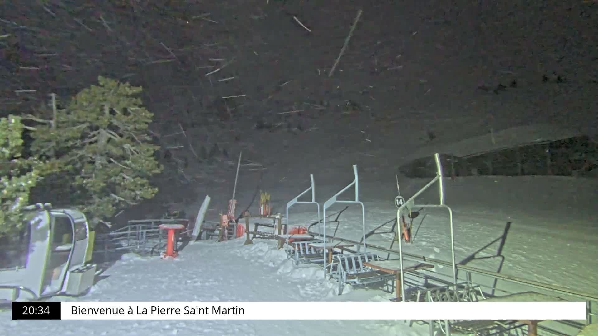 La Pierre-Saint-Martin Ski Area Palombiere Live Cam - Arette, Pyrenees-Atlantiques, Nouvelle-Aquitaine, France