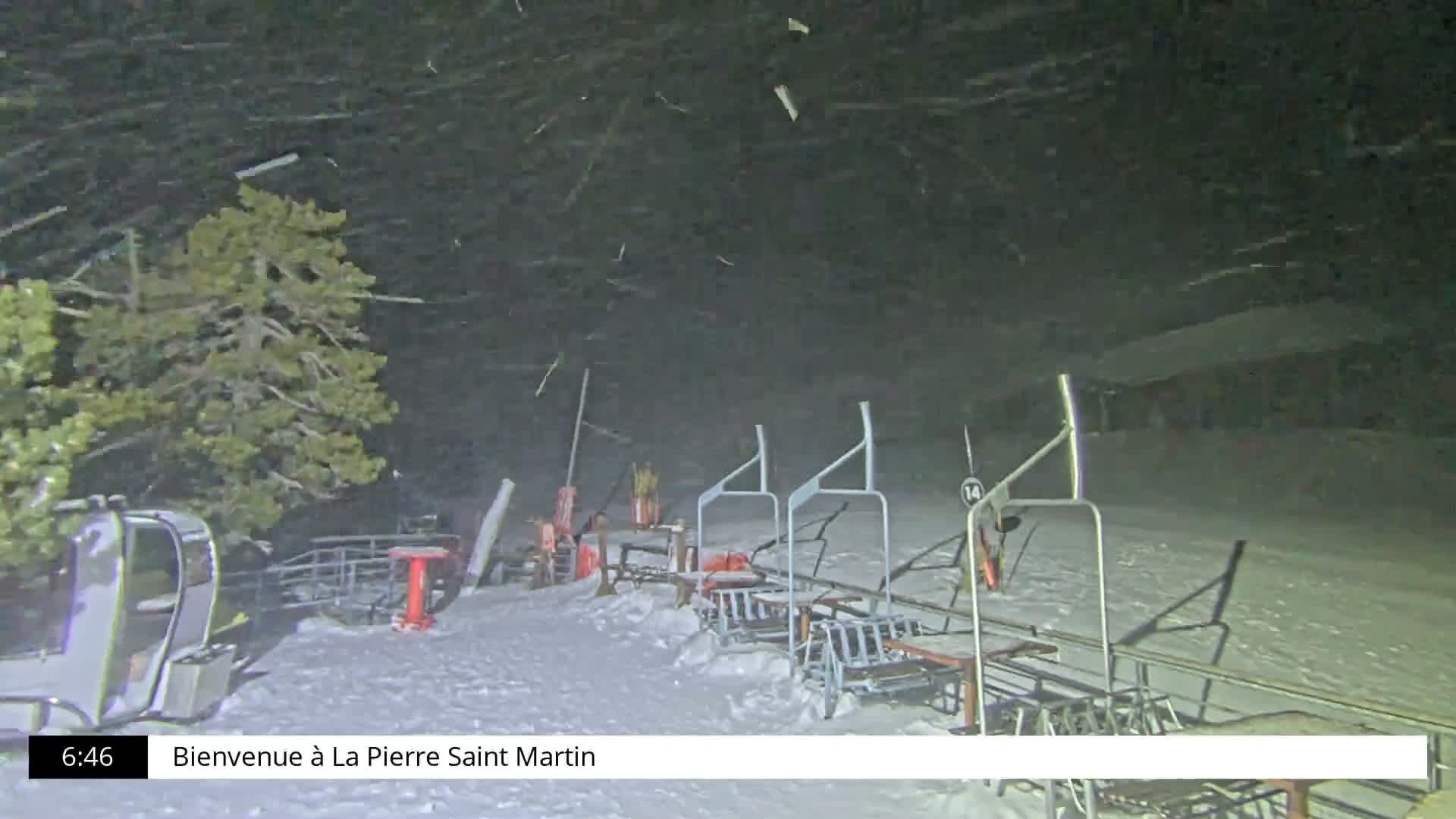 La Pierre-Saint-Martin Ski Area Palombiere Live Cam - Arette, Pyrenees-Atlantiques, Nouvelle-Aquitaine, France