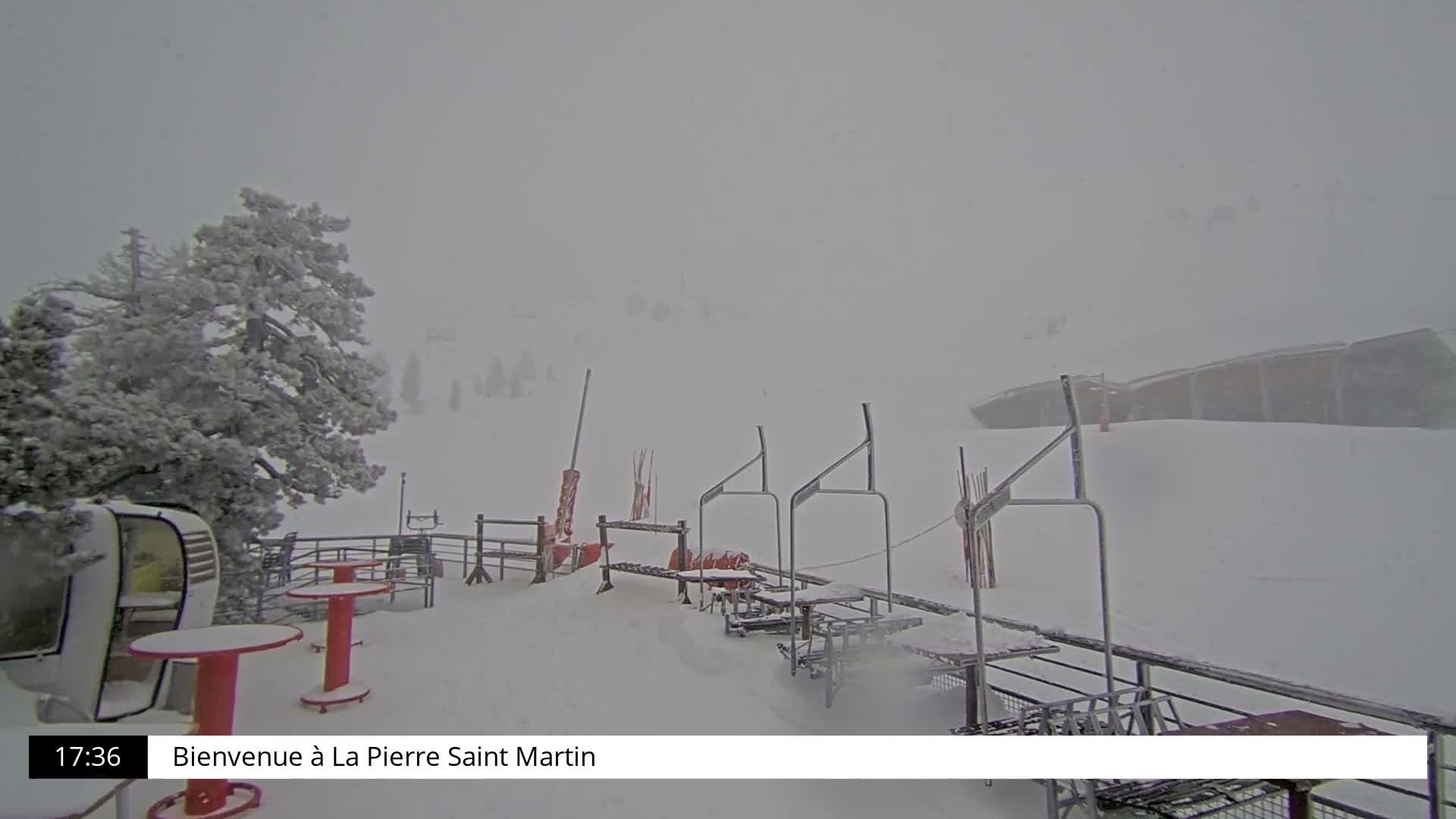 La Pierre-Saint-Martin Ski Area Palombiere Live Cam - Arette, Pyrenees-Atlantiques, Nouvelle-Aquitaine, France