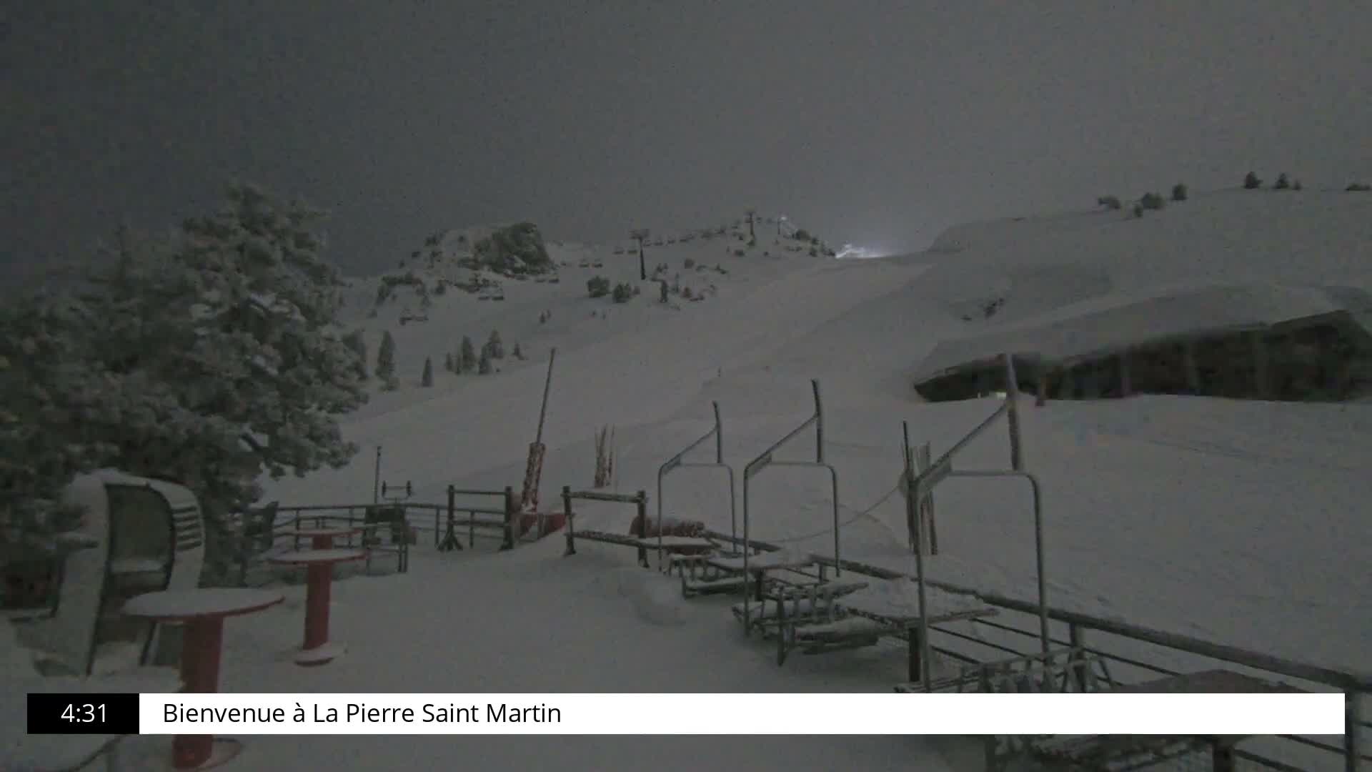La Pierre-Saint-Martin Ski Area Palombiere Live Cam - Arette, Pyrenees-Atlantiques, Nouvelle-Aquitaine, France
