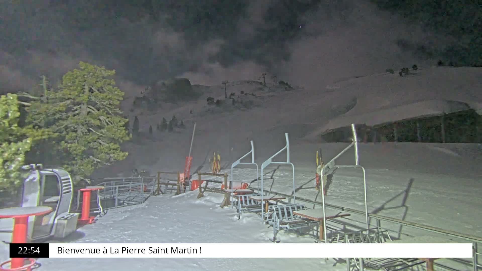 La Pierre-Saint-Martin Ski Area Palombiere Live Cam - Arette, Pyrenees-Atlantiques, Nouvelle-Aquitaine, France