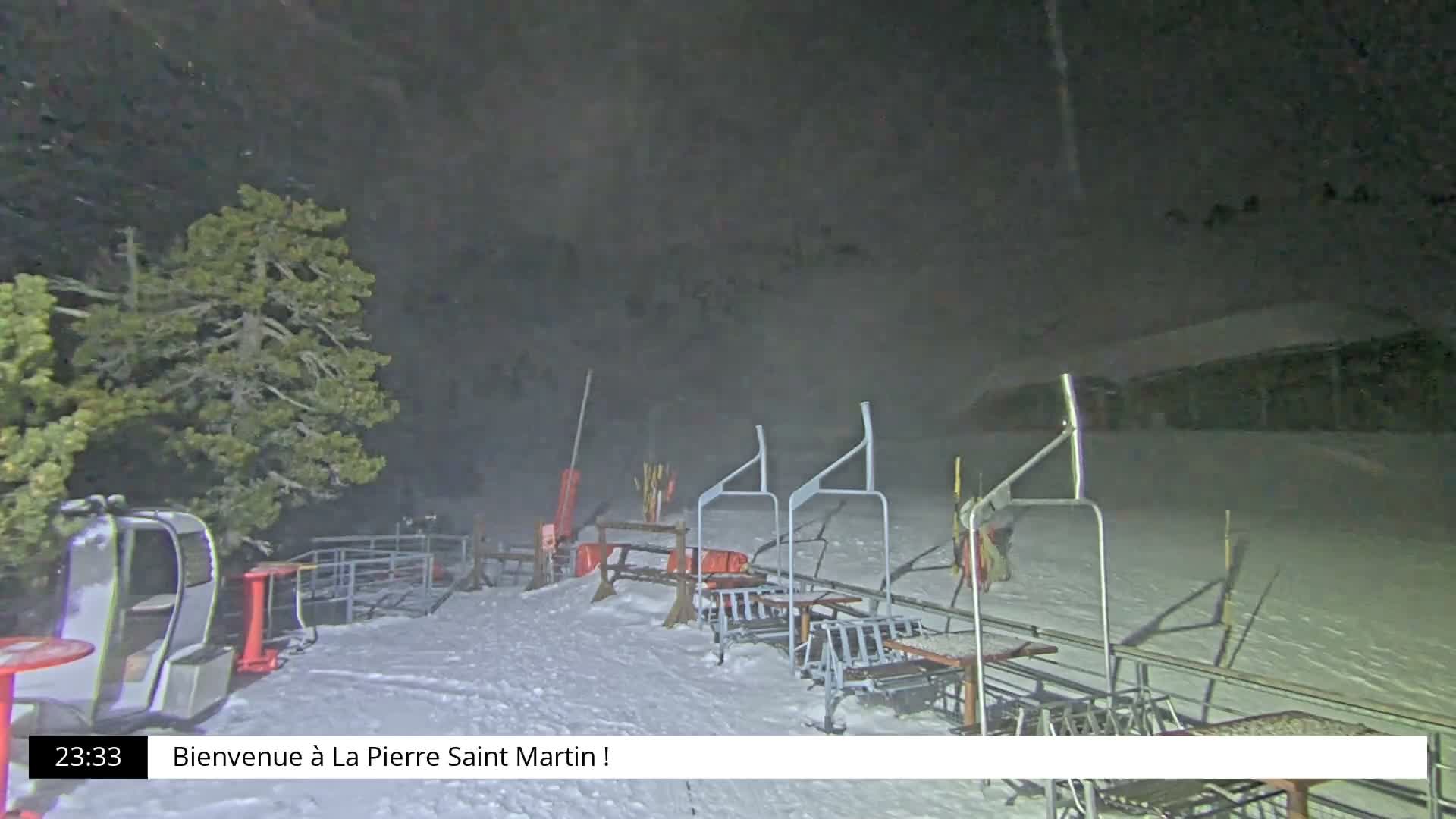 La Pierre-Saint-Martin Ski Area Palombiere Live Cam - Arette, Pyrenees-Atlantiques, Nouvelle-Aquitaine, France