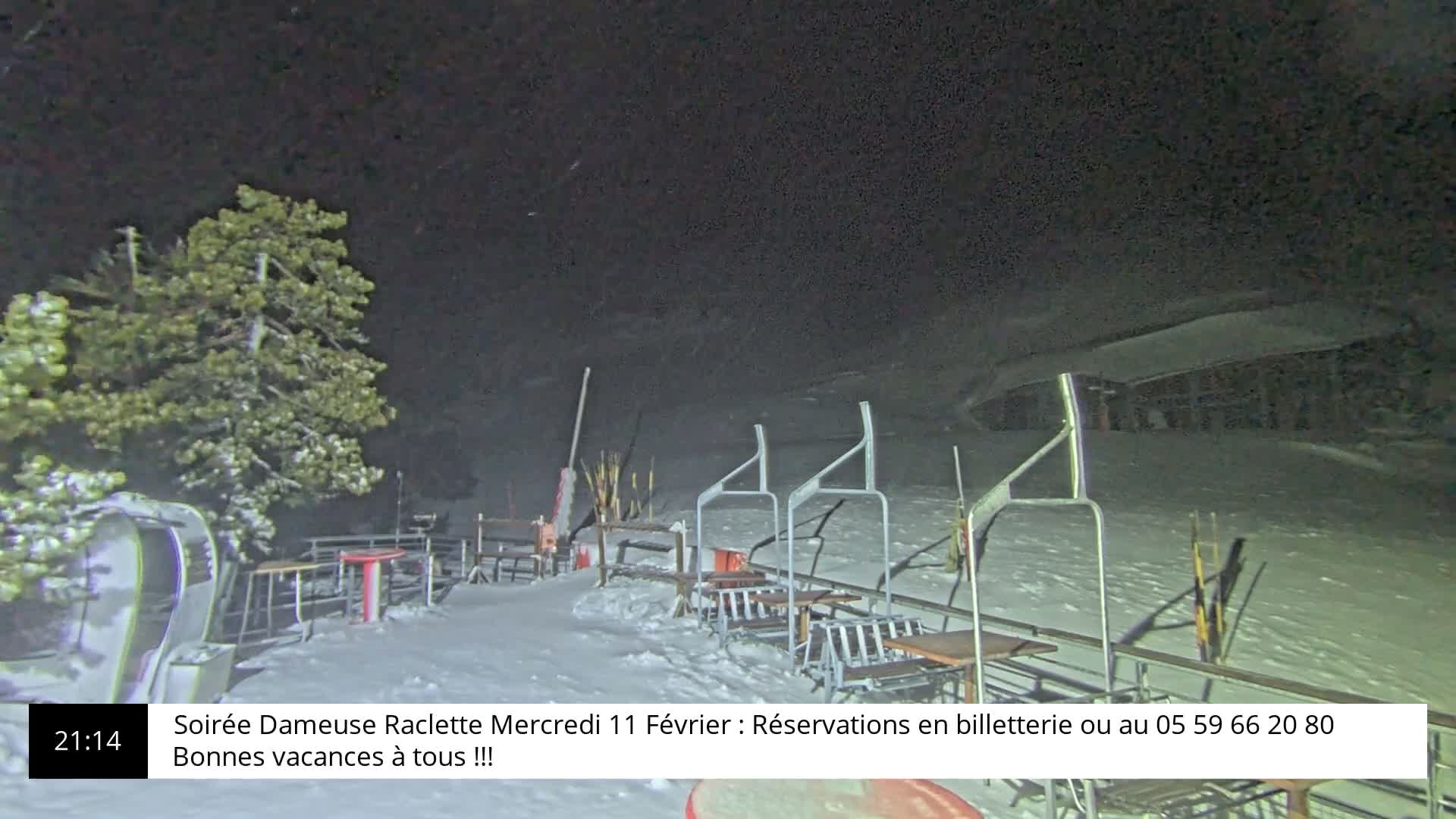 La Pierre-Saint-Martin Ski Area Palombiere Live Cam - Arette, Pyrenees-Atlantiques, Nouvelle-Aquitaine, France