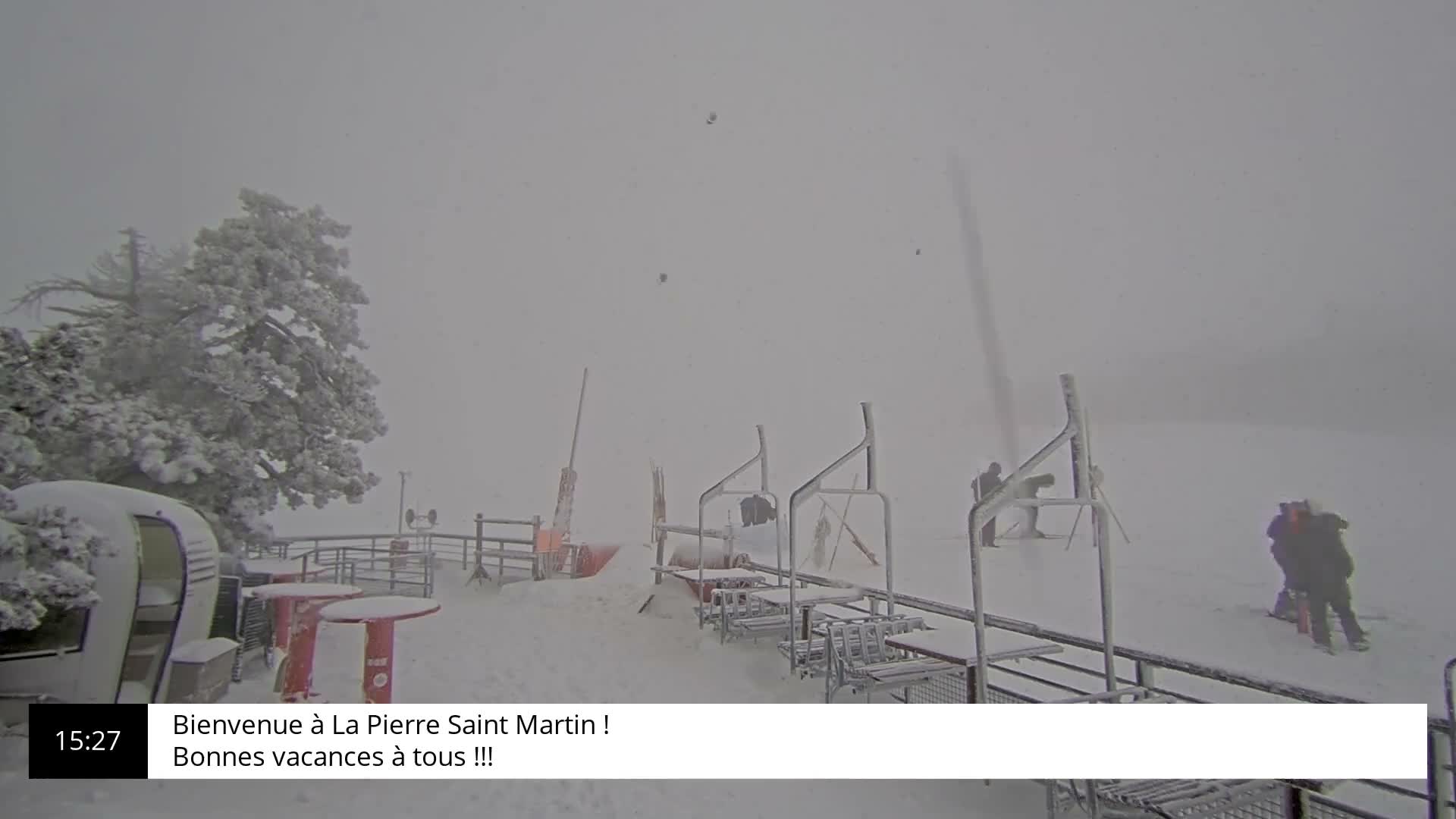 La Pierre-Saint-Martin Ski Area Palombiere Live Cam - Arette, Pyrenees-Atlantiques, Nouvelle-Aquitaine, France