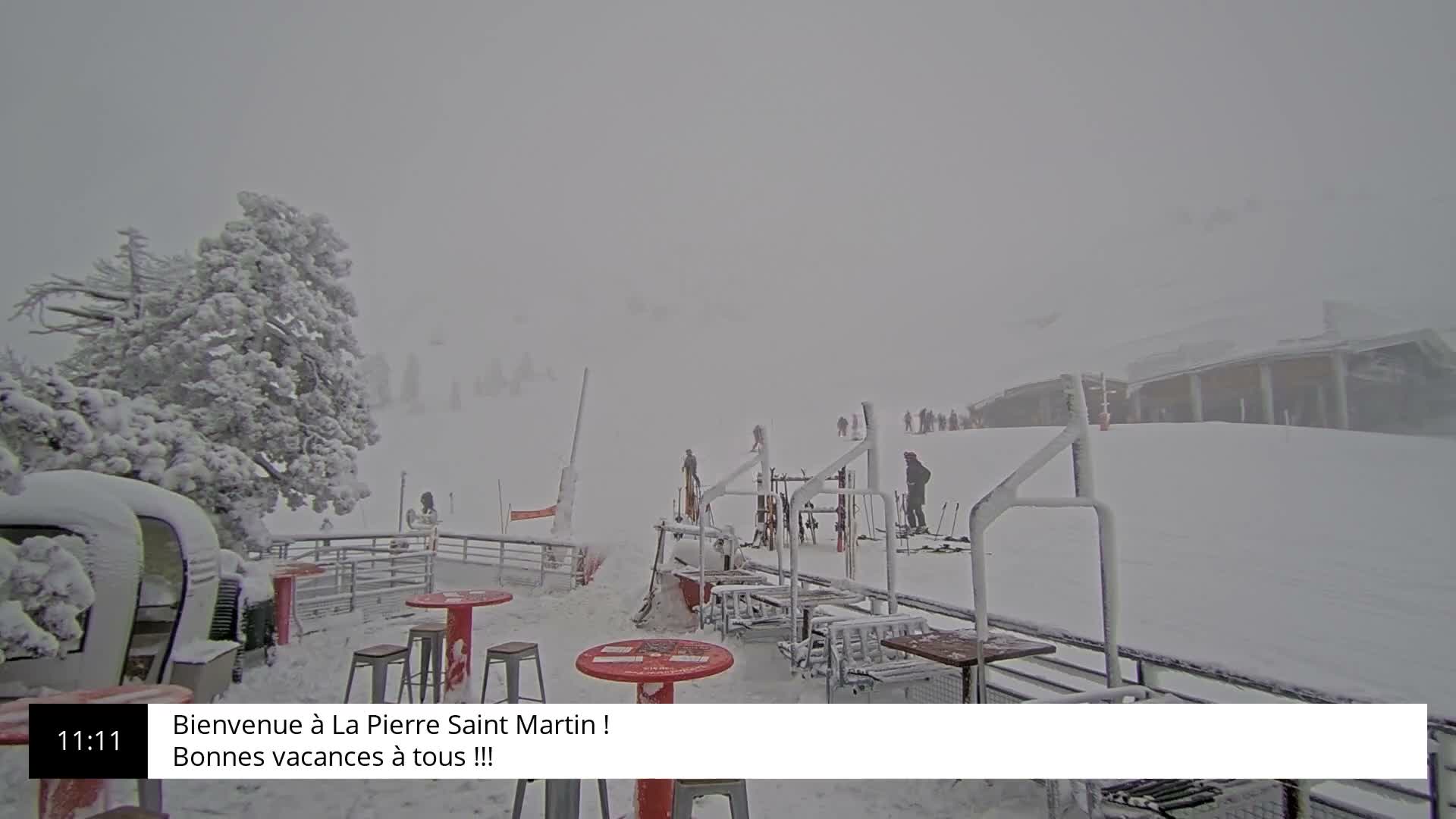 La Pierre-Saint-Martin Ski Area Palombiere Live Cam - Arette, Pyrenees-Atlantiques, Nouvelle-Aquitaine, France