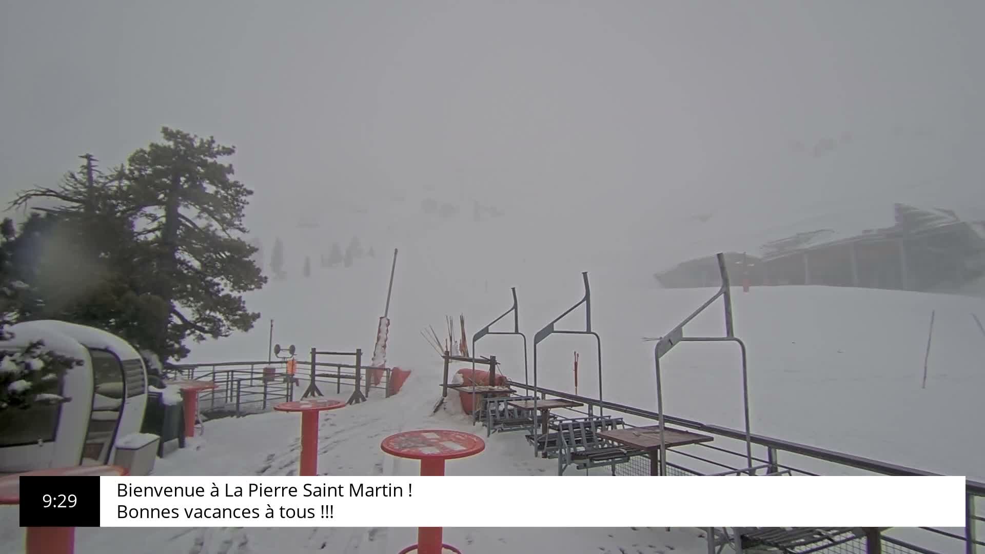 La Pierre-Saint-Martin Ski Area Palombiere Live Cam - Arette, Pyrenees-Atlantiques, Nouvelle-Aquitaine, France