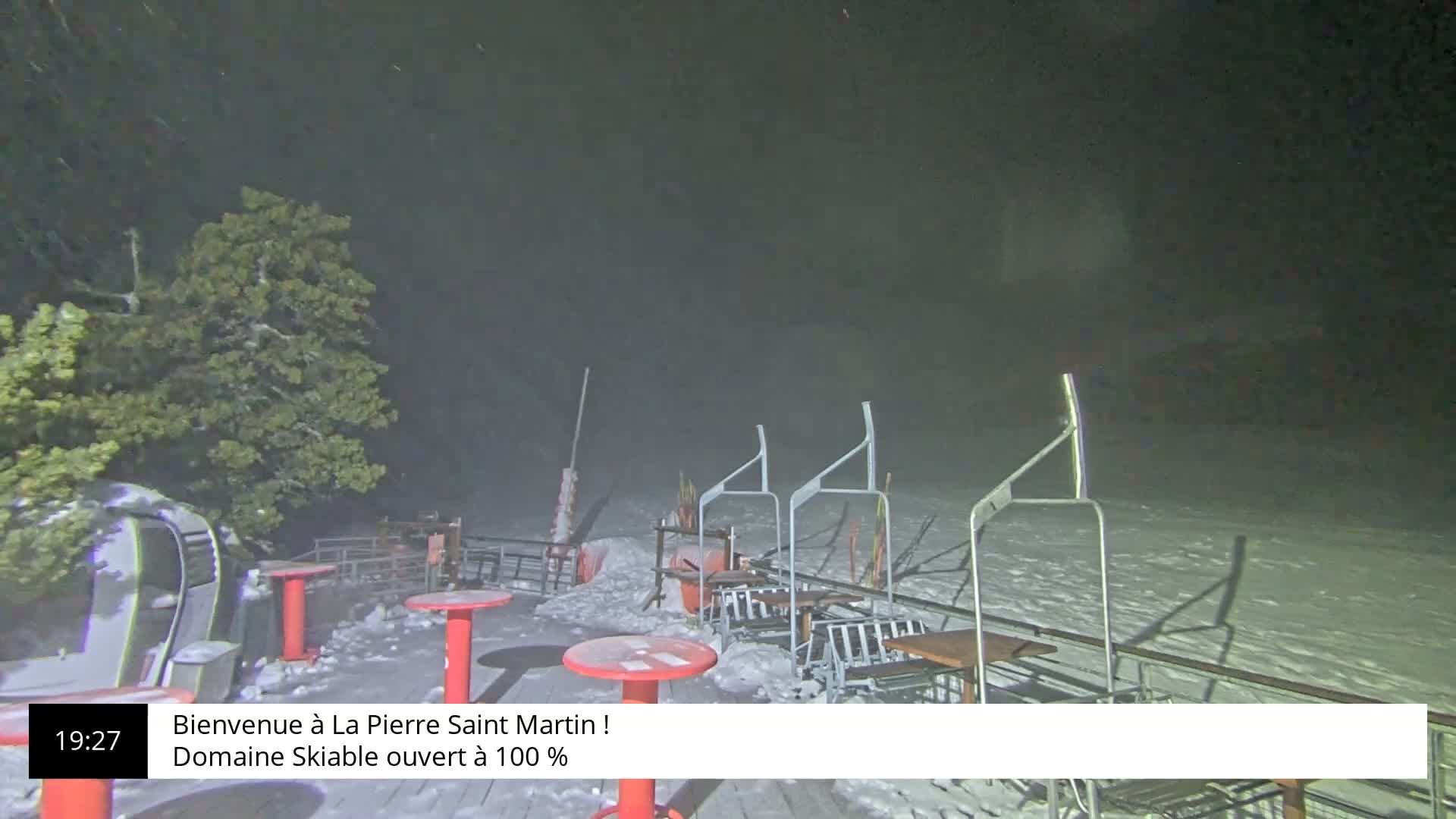 La Pierre-Saint-Martin Ski Area Palombiere Live Cam - Arette, Pyrenees-Atlantiques, Nouvelle-Aquitaine, France