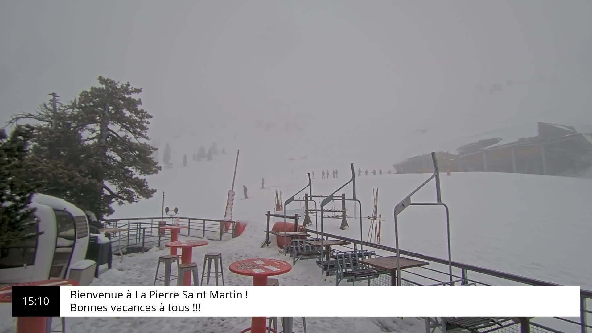 La Pierre-Saint-Martin Ski Area Palombiere Live Cam - Arette, Pyrenees-Atlantiques, Nouvelle-Aquitaine, France