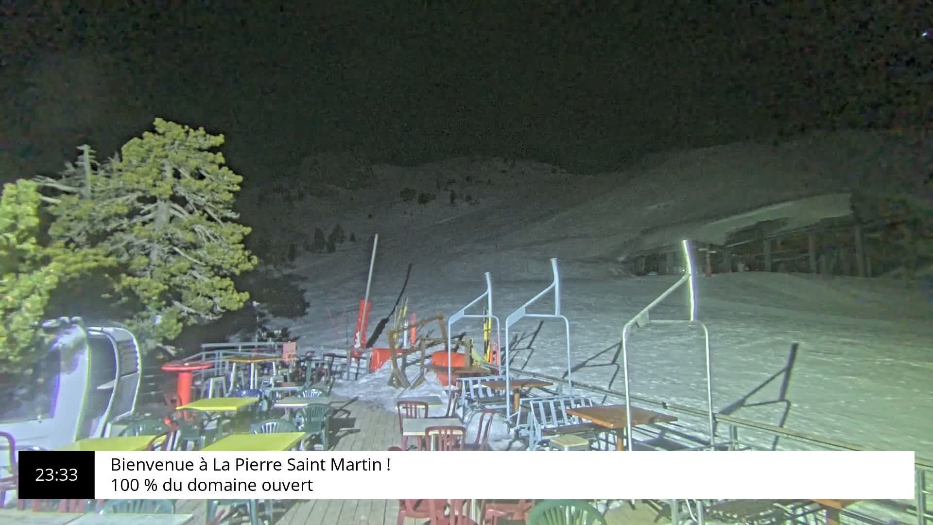 La Pierre-Saint-Martin Ski Area Palombiere Live Cam - Arette, Pyrenees-Atlantiques, Nouvelle-Aquitaine, France