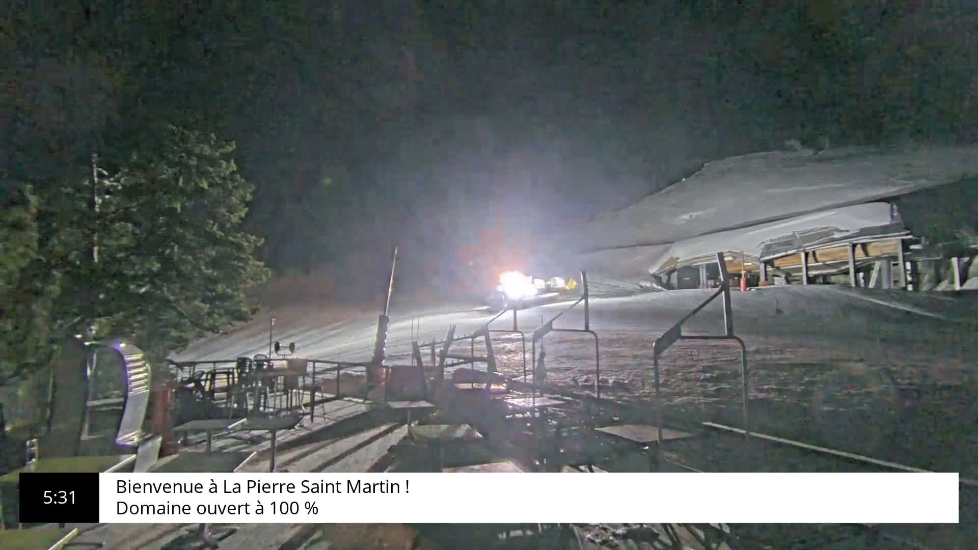 La Pierre-Saint-Martin Ski Area Palombiere Live Cam - Arette, Pyrenees-Atlantiques, Nouvelle-Aquitaine, France