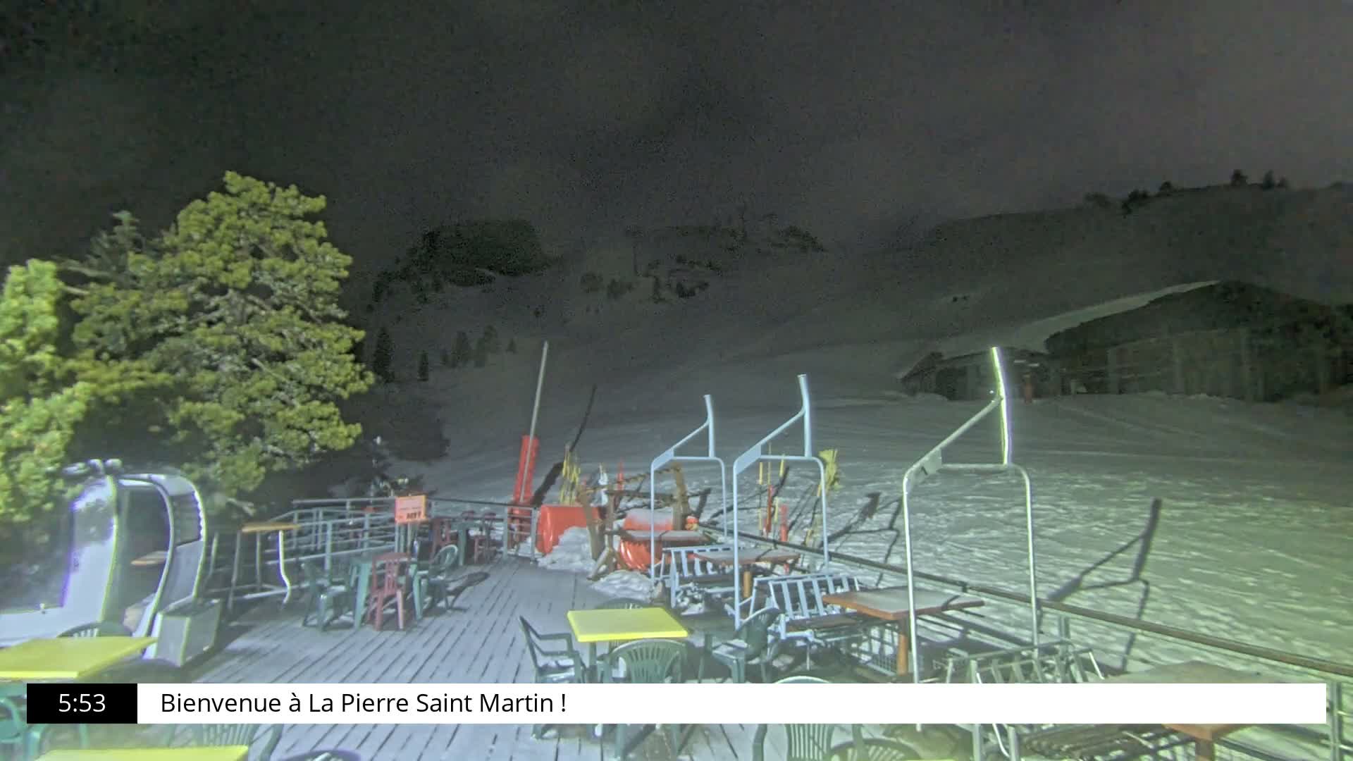 La Pierre-Saint-Martin Ski Area Palombiere Live Cam - Arette, Pyrenees-Atlantiques, Nouvelle-Aquitaine, France