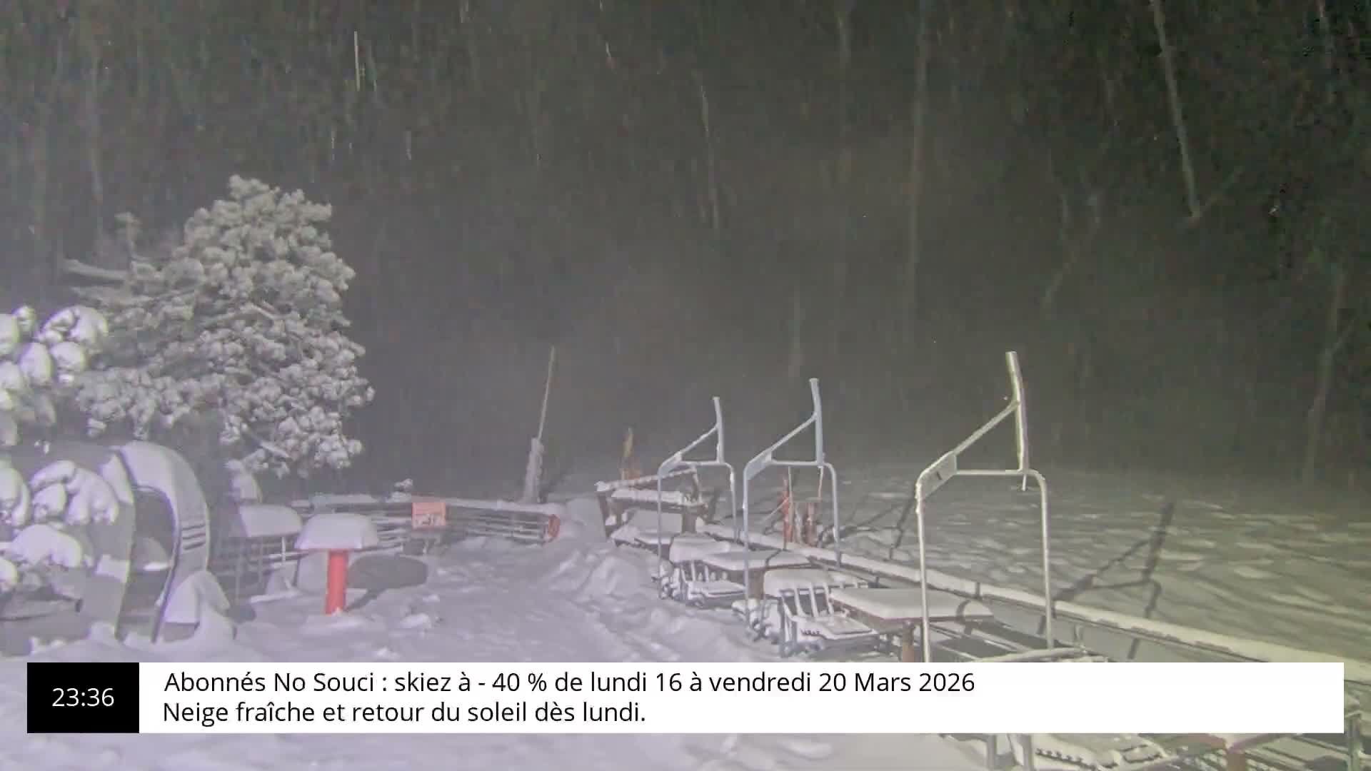 La Pierre-Saint-Martin Ski Area Palombiere Live Cam - Arette, Pyrenees-Atlantiques, Nouvelle-Aquitaine, France