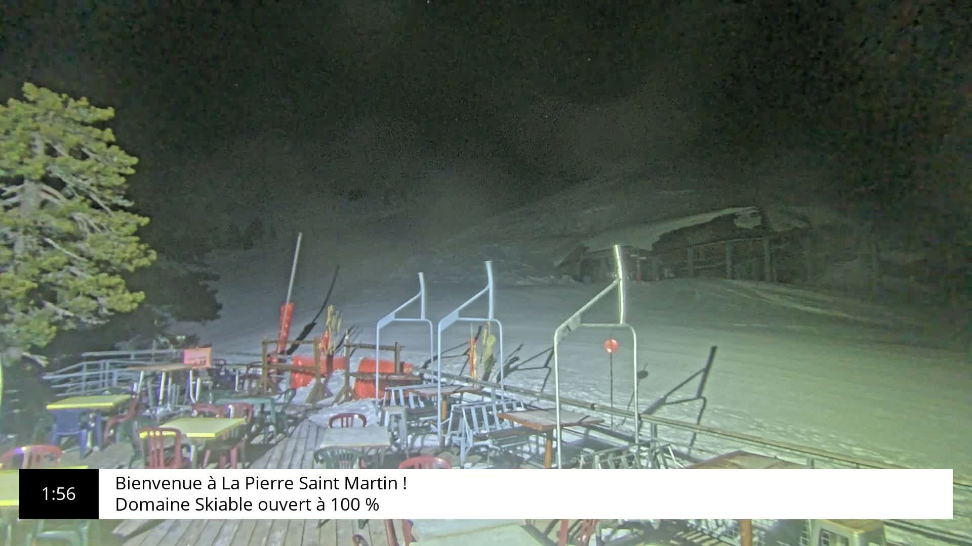 La Pierre-Saint-Martin Ski Area Palombiere Live Cam - Arette, Pyrenees-Atlantiques, Nouvelle-Aquitaine, France